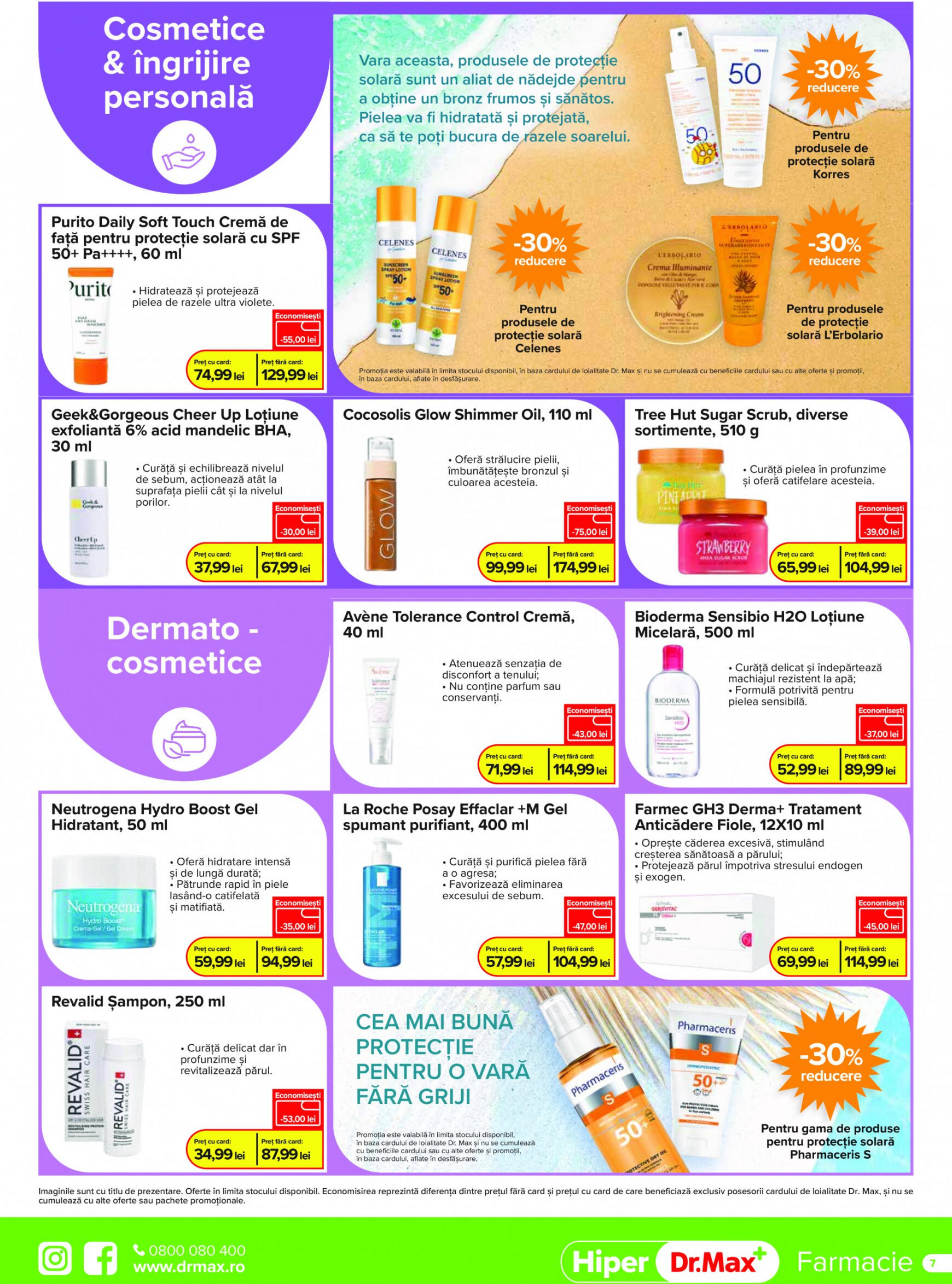 Catalog nou Dr. Max - Hiper Farmacie 01.08. - 31.08. 7