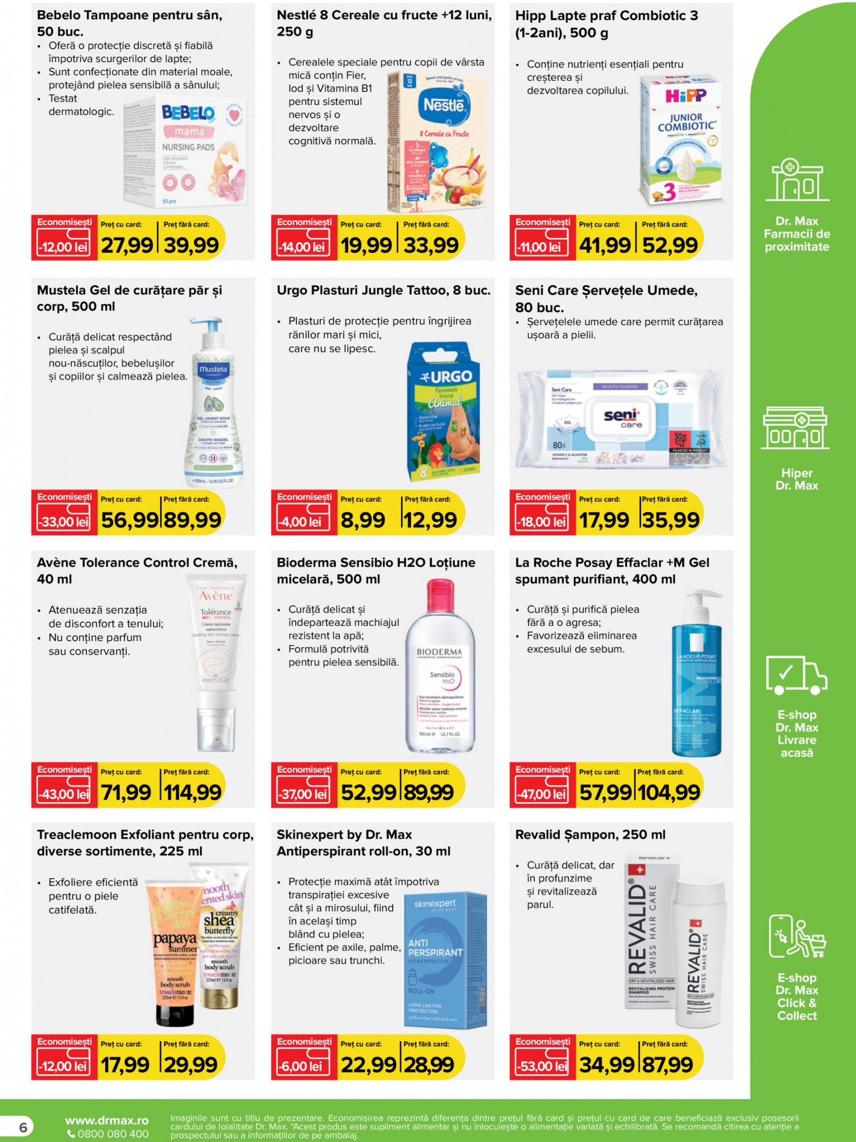 Catalog nou Dr. Max - Farmacie 01.08. - 31.08. 6