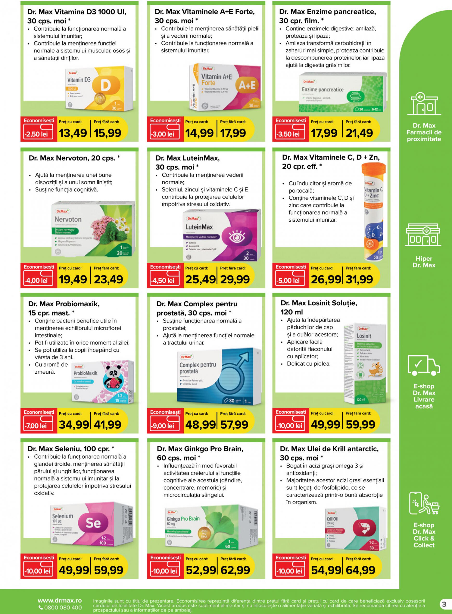 Catalog nou Dr. Max - Farmacie 01.08. - 31.08. 3