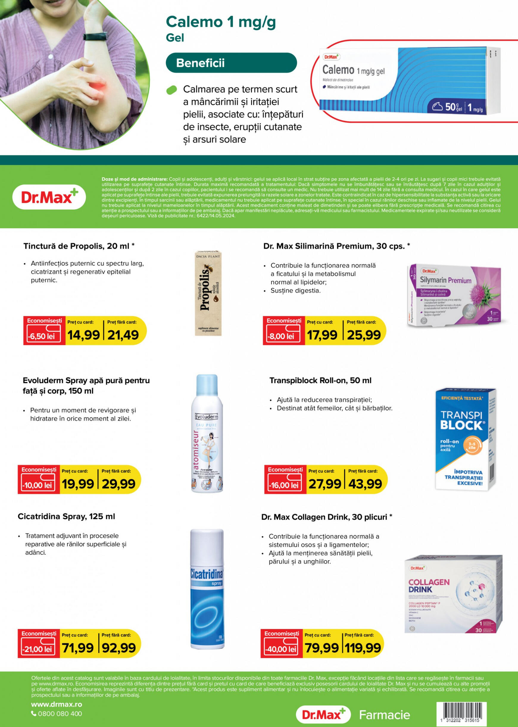 Catalog nou Dr. Max - Farmacie 01.08. - 31.08. 8