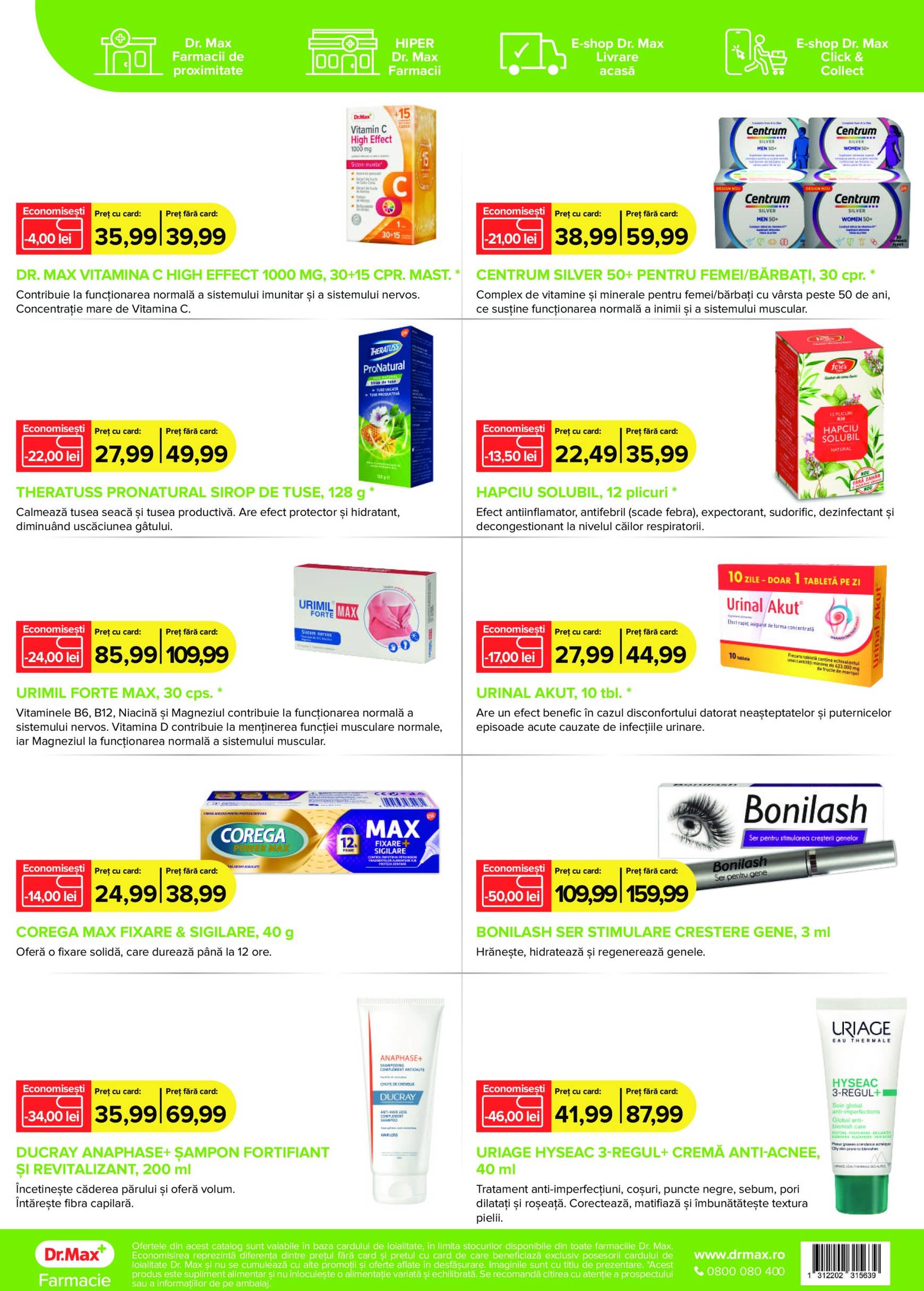 Catalog Dr. Max - Farmacie valabil din 01.10. - 31.10. 7