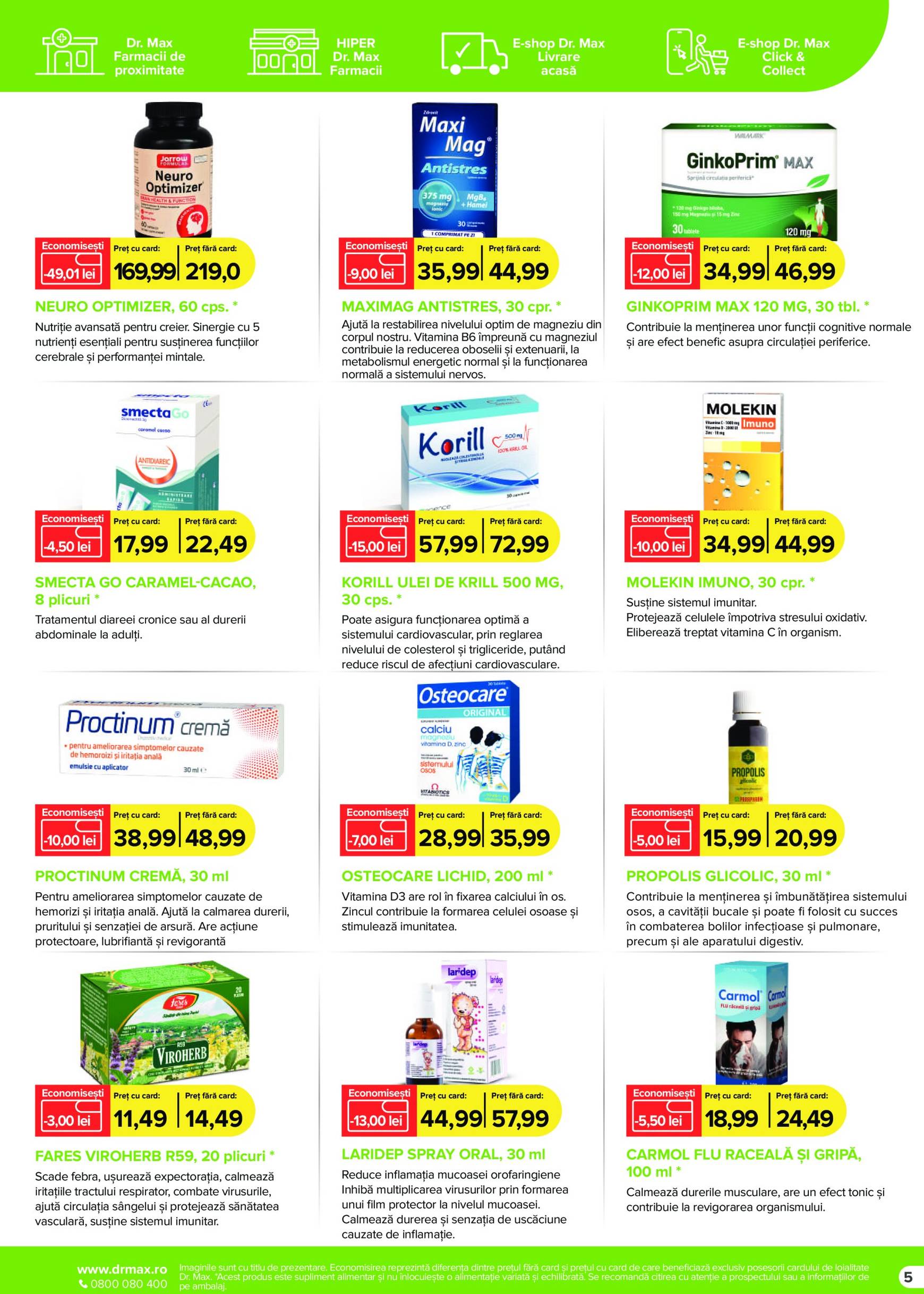 Catalog Dr. Max - Farmacie valabil din 01.10. - 31.10. 4