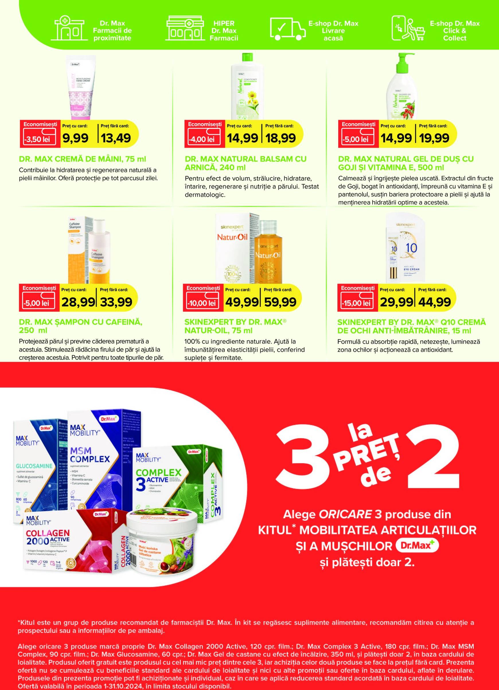 Catalog Dr. Max - Farmacie valabil din 01.10. - 31.10. 2