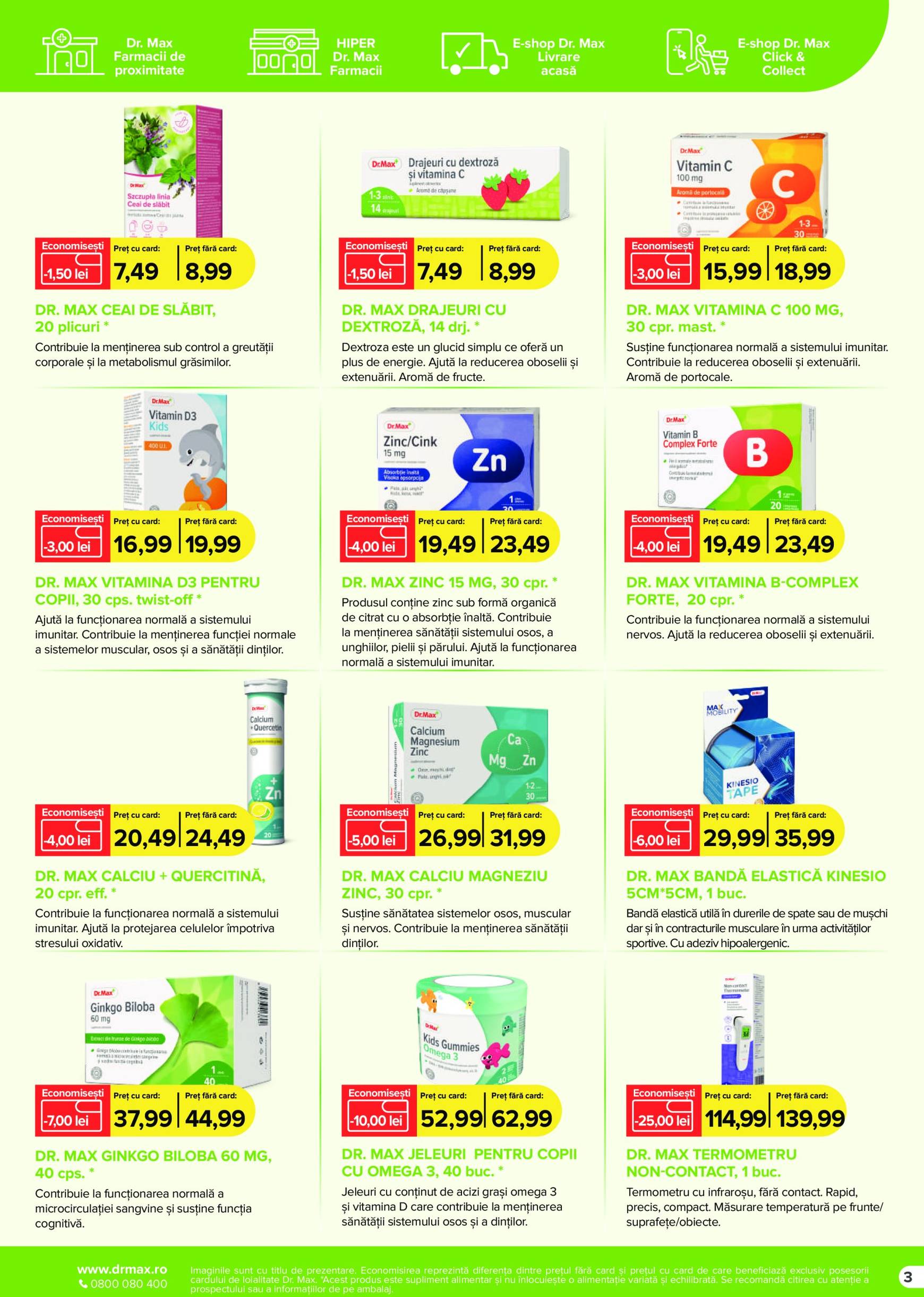 Catalog Dr. Max - Farmacie valabil din 01.10. - 31.10. 3