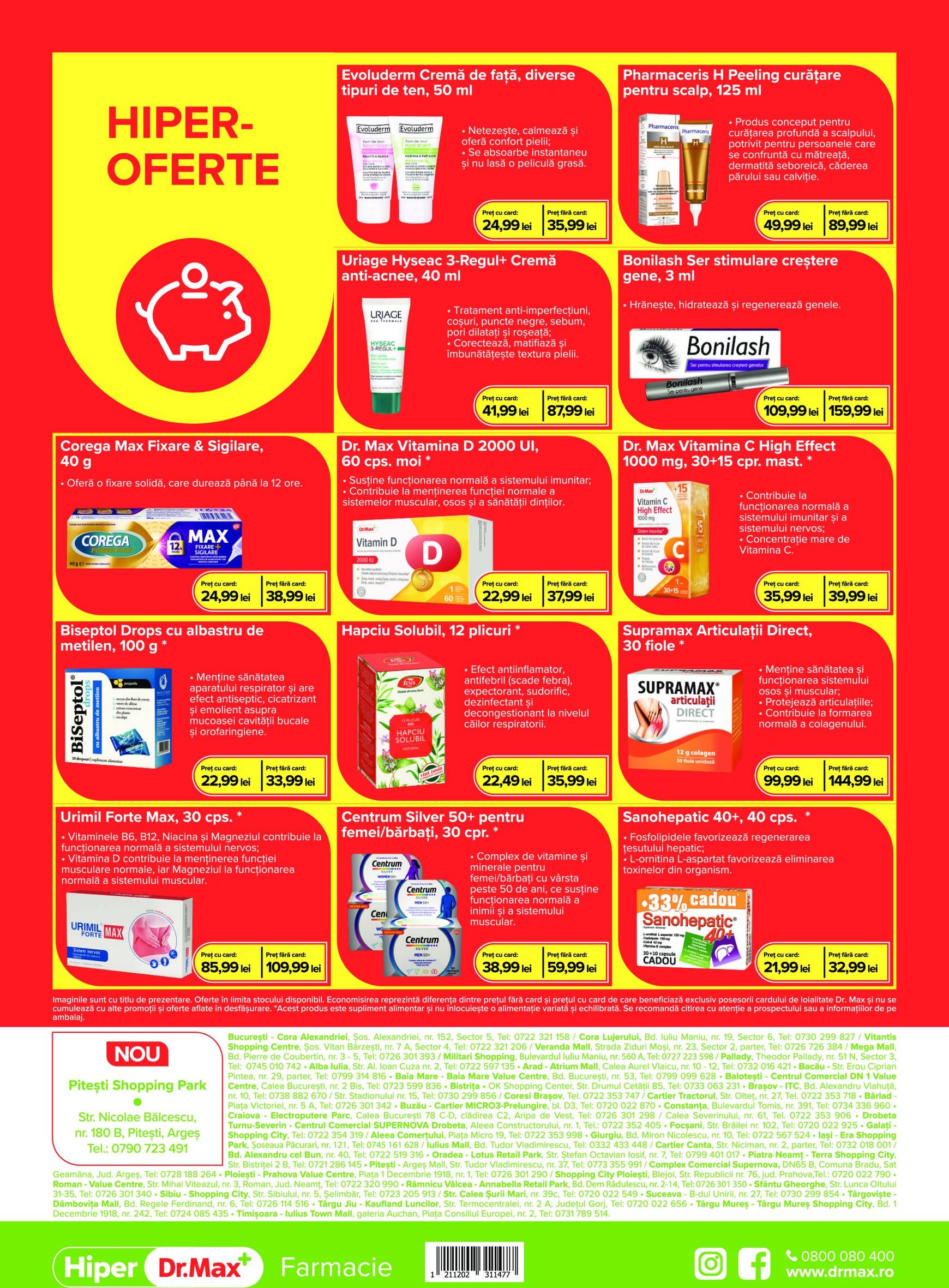 Catalog Dr. Max - Hper Farmacie valabil din 01.10. - 31.10. 8