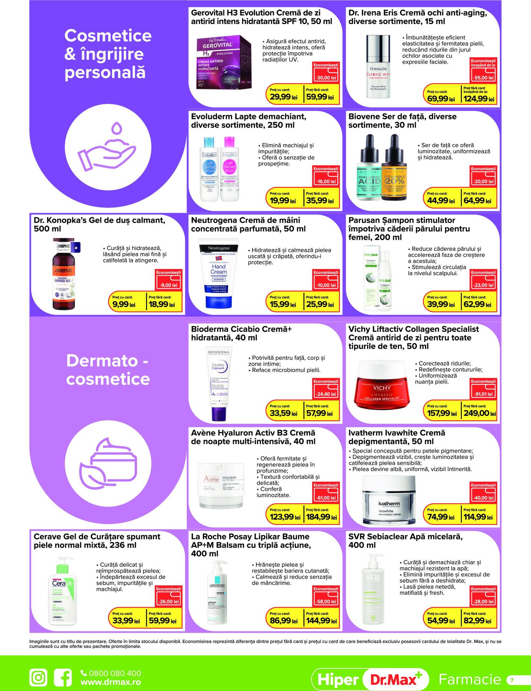 Catalog Dr. Max - Hper Farmacie valabil din 01.10. - 31.10. 7