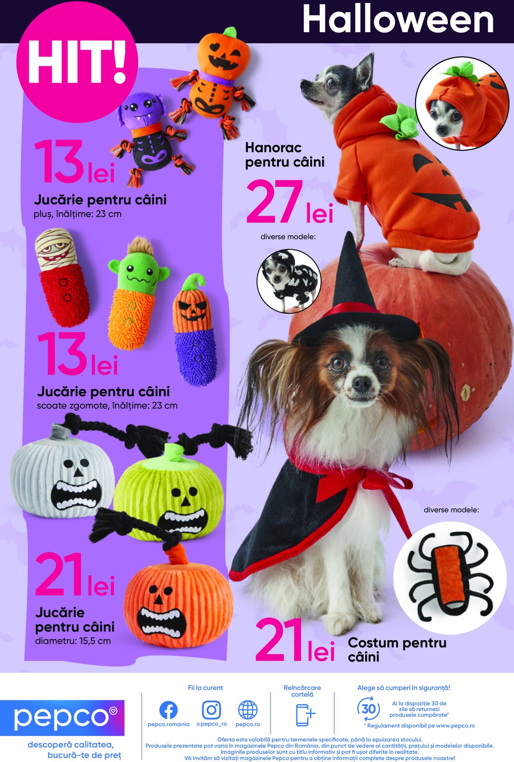 Catalog Pepco - Halloween valabil din 17.10. - 30.10. 14