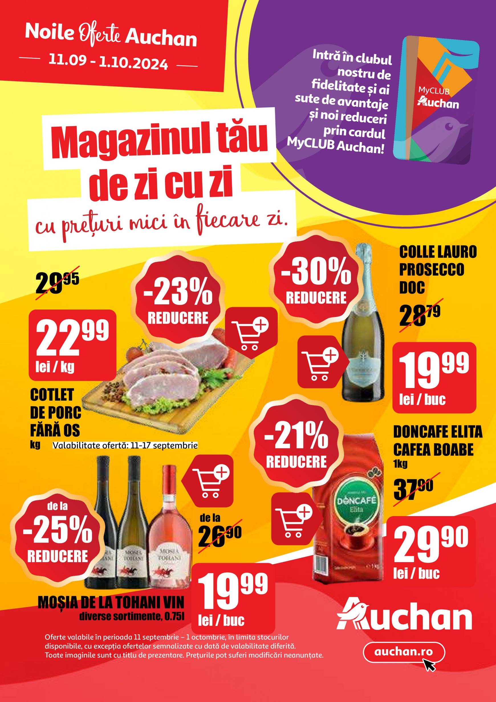 Catalog nou Auchan 11.09. - 01.10.