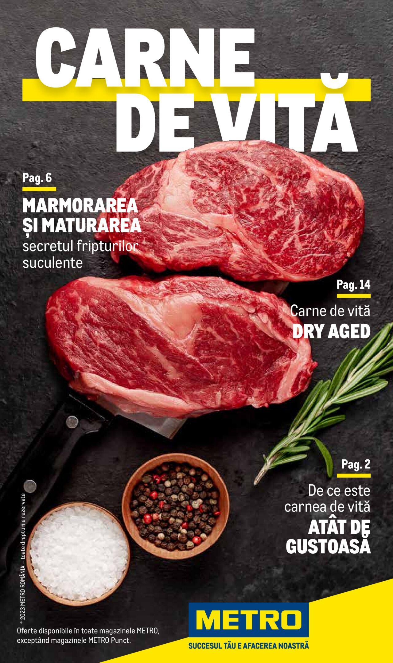 Metro catalog - Sortiment Carne de Vită 20.06.2022 - 31.12.2024