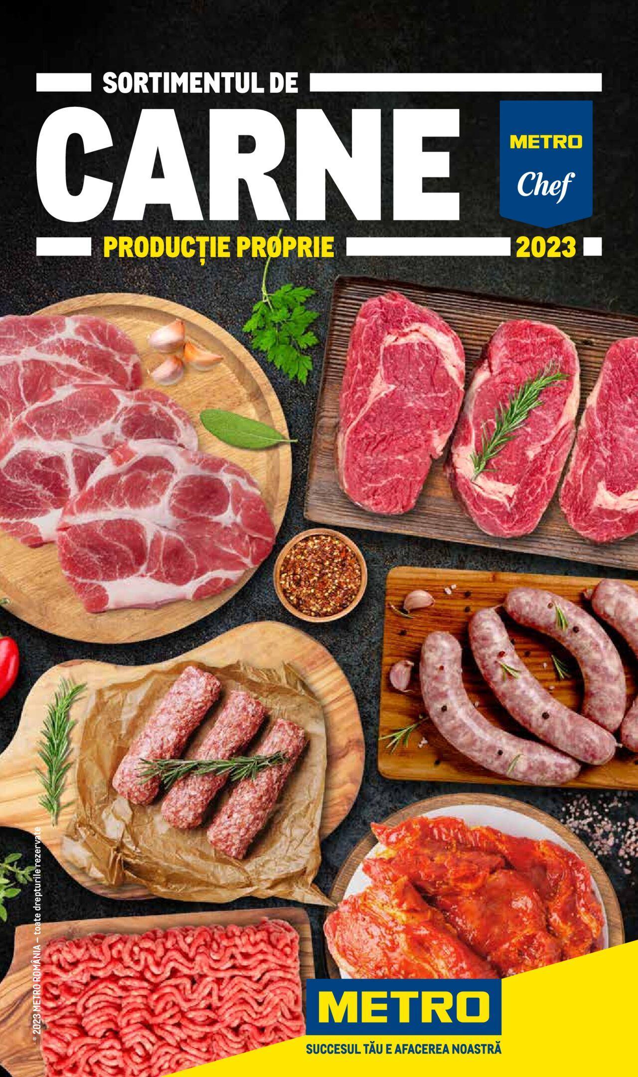 Metro catalog - Sortiment Carne Producție Proprie 01.01.2024 - 31.12.2024