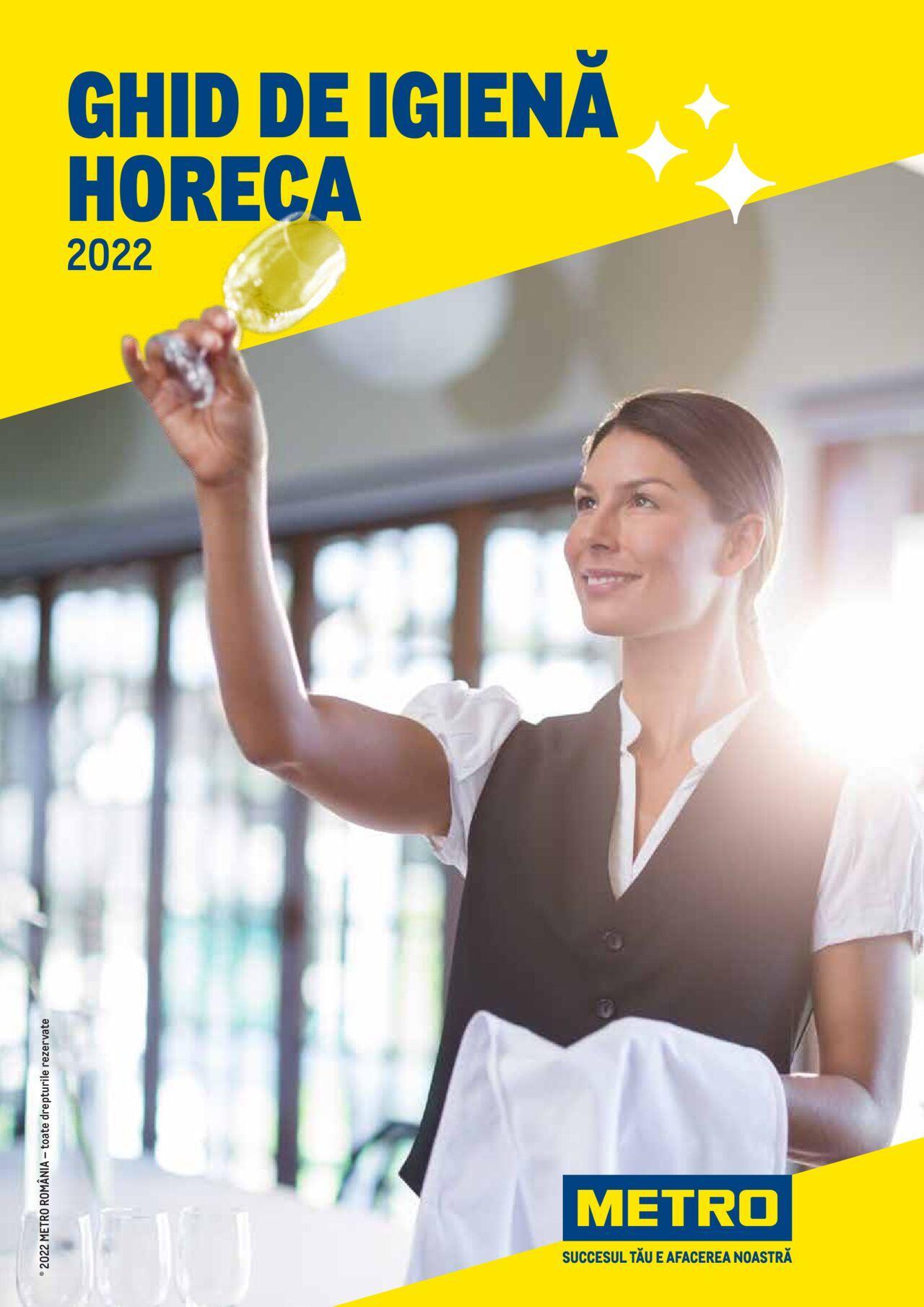 Metro catalog - Ghid de igienă HoReCa de luni 04.07.2022