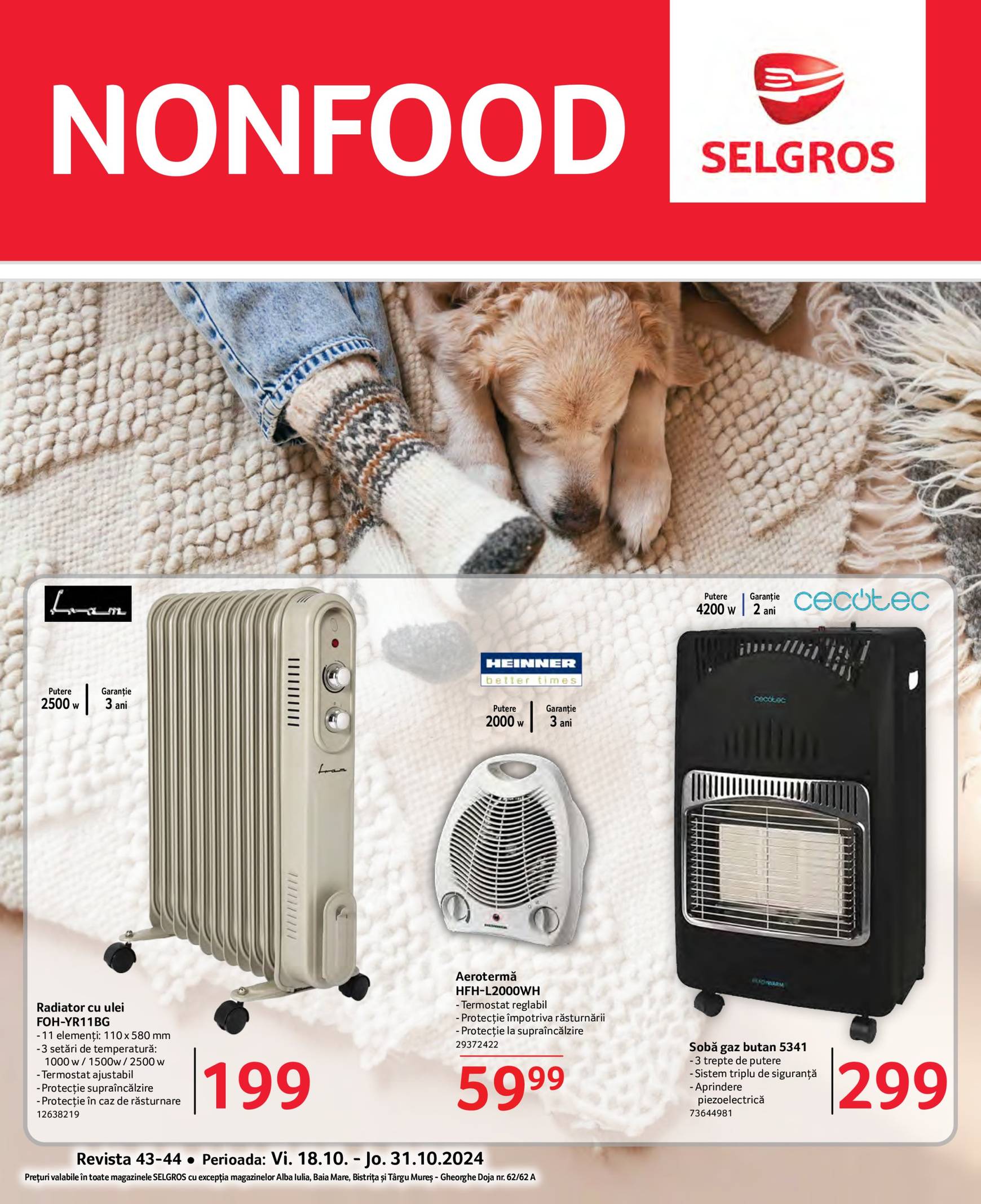 Catalog Selgros - Nonfood valabil din 18.10. - 31.10.