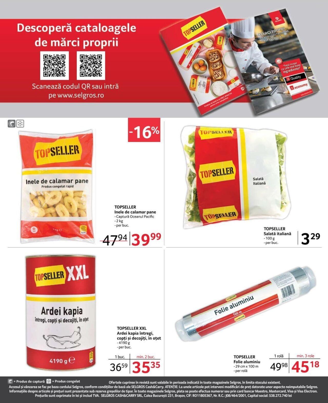 Catalog Selgros - Gastro Food 01.10.2024 - 31.10.2024 24