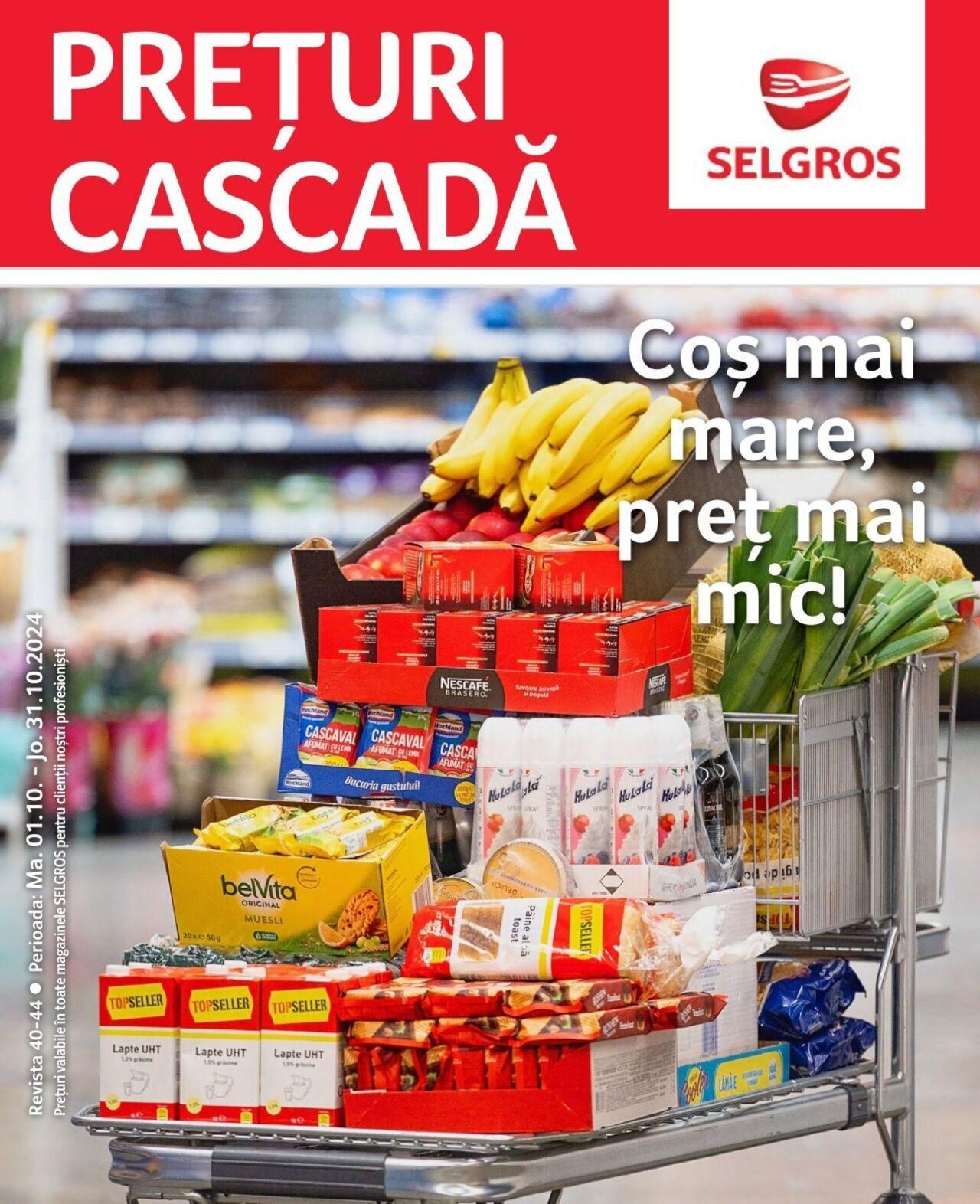 Catalog Selgros - Prețuri Cascadă 01.10.2024 - 31.10.2024