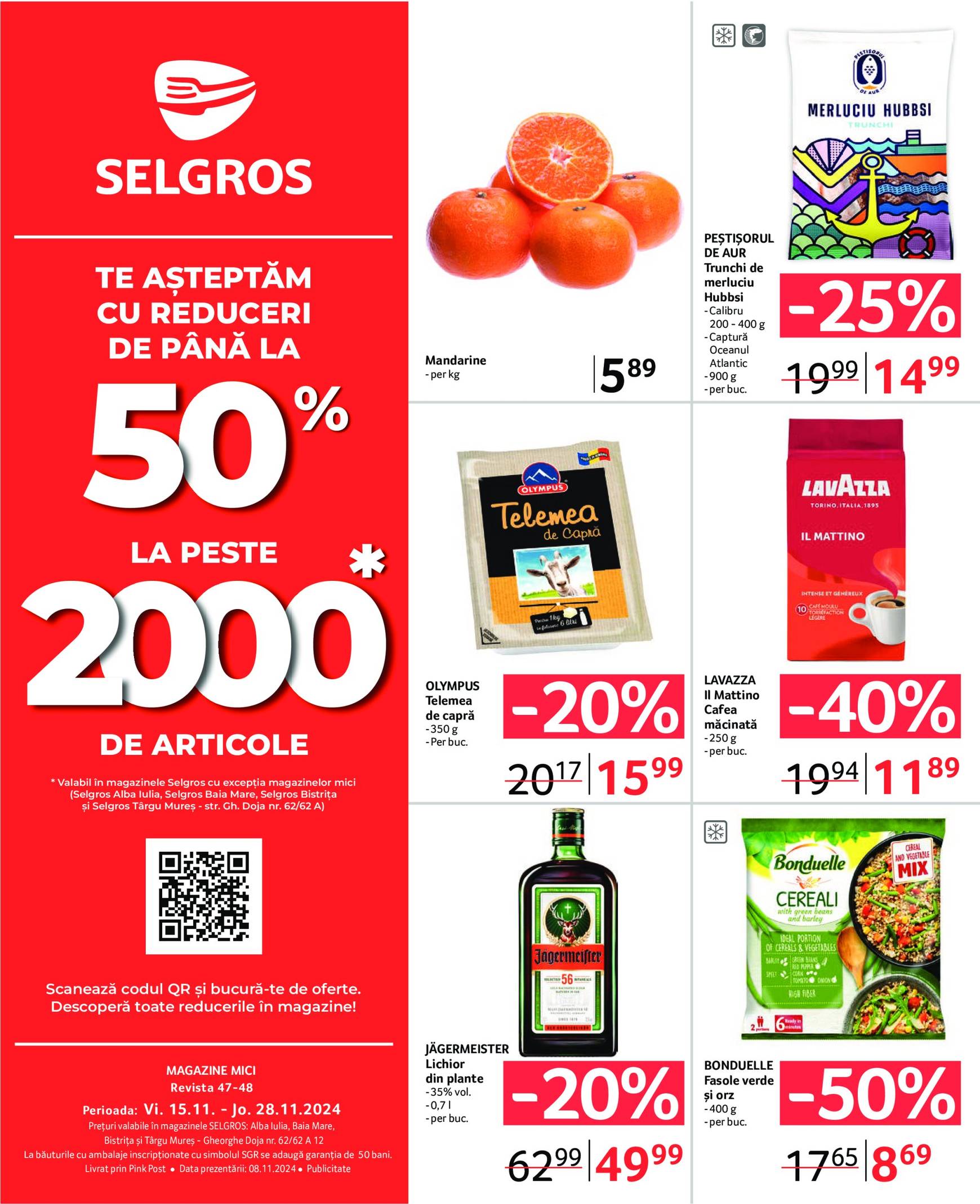 Catalog Selgros - Magazine Mici valabil din 15.11. - 28.11.