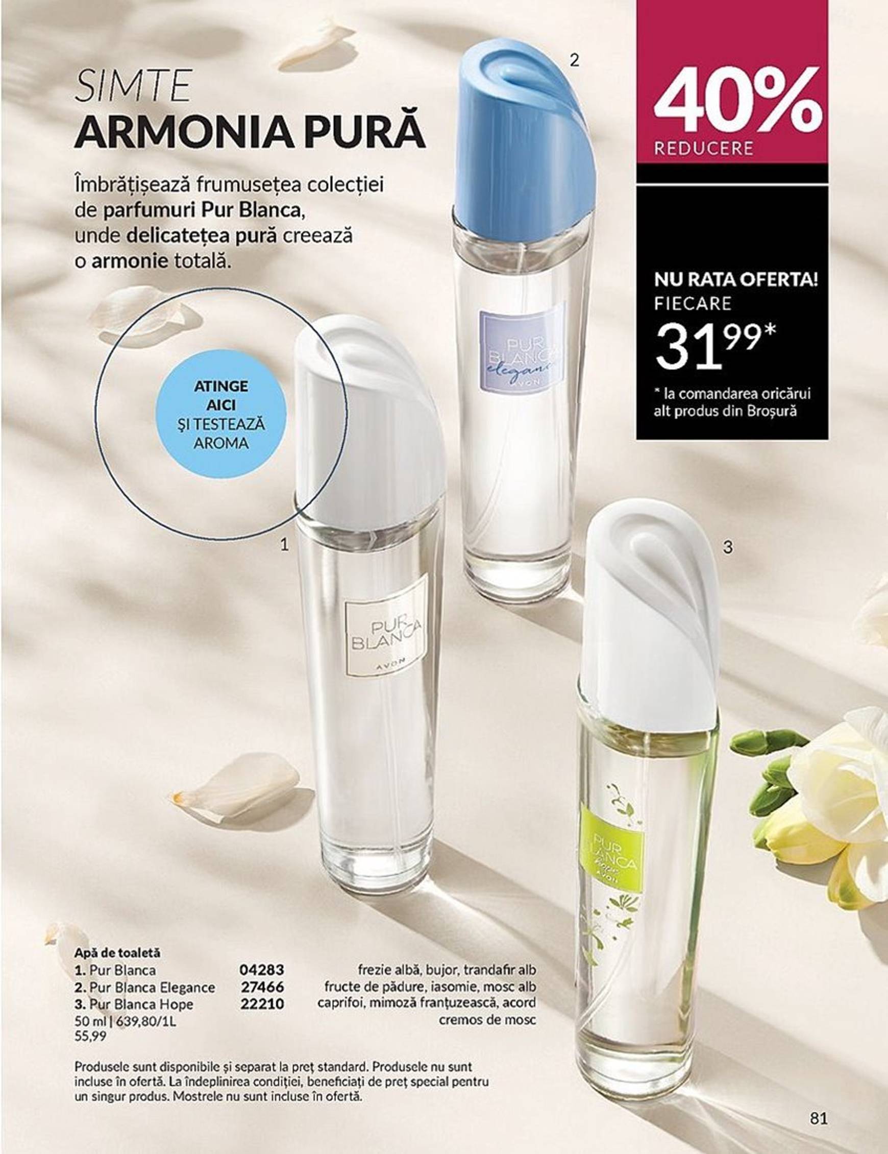 Catalog nou Avon 01.09. - 30.09. 81