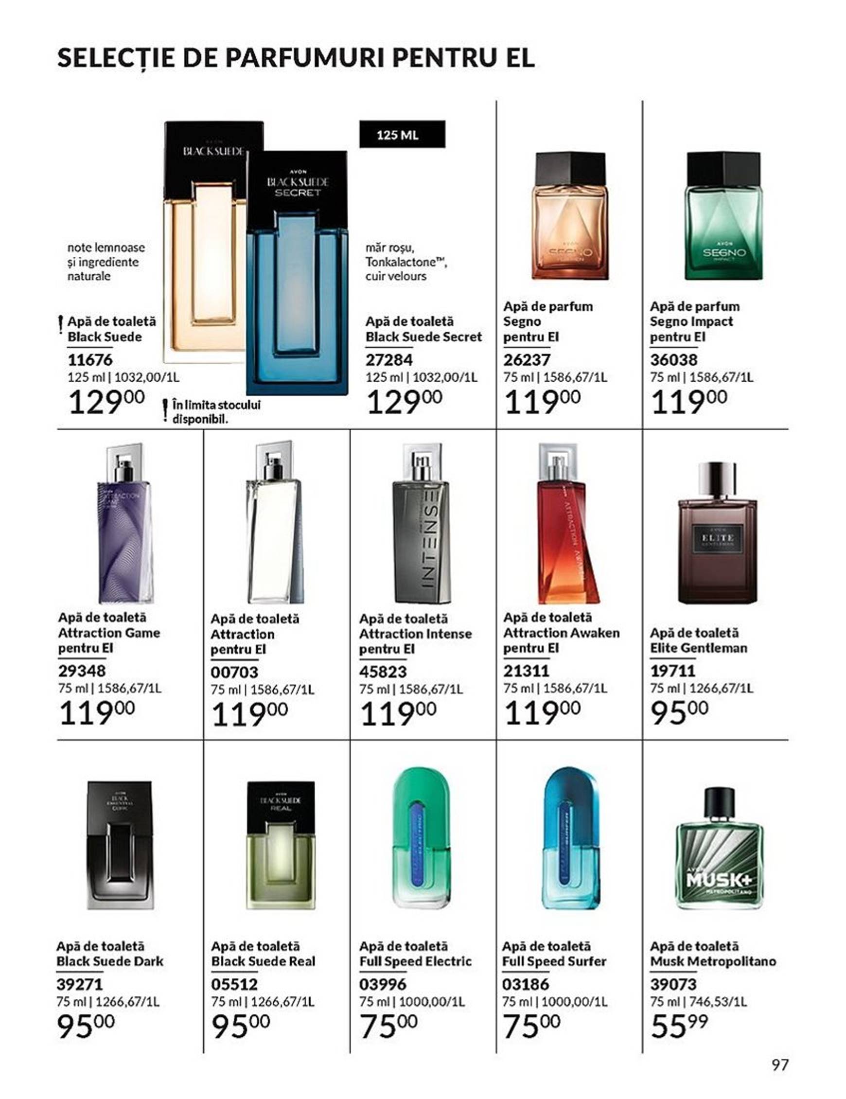 Catalog nou Avon 01.09. - 30.09. 97