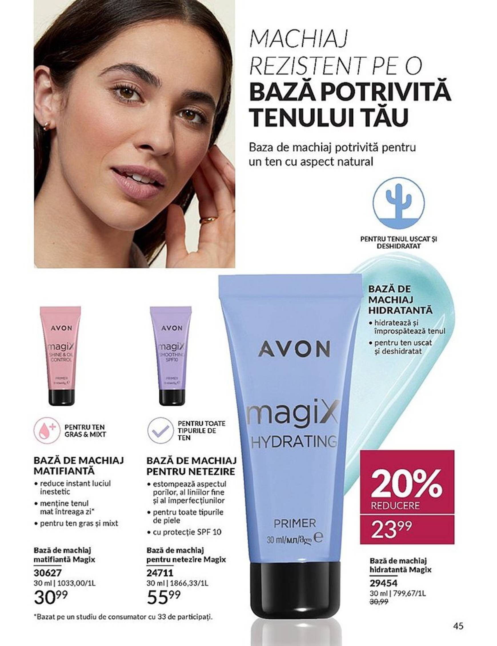 Catalog nou Avon 01.09. - 30.09. 45