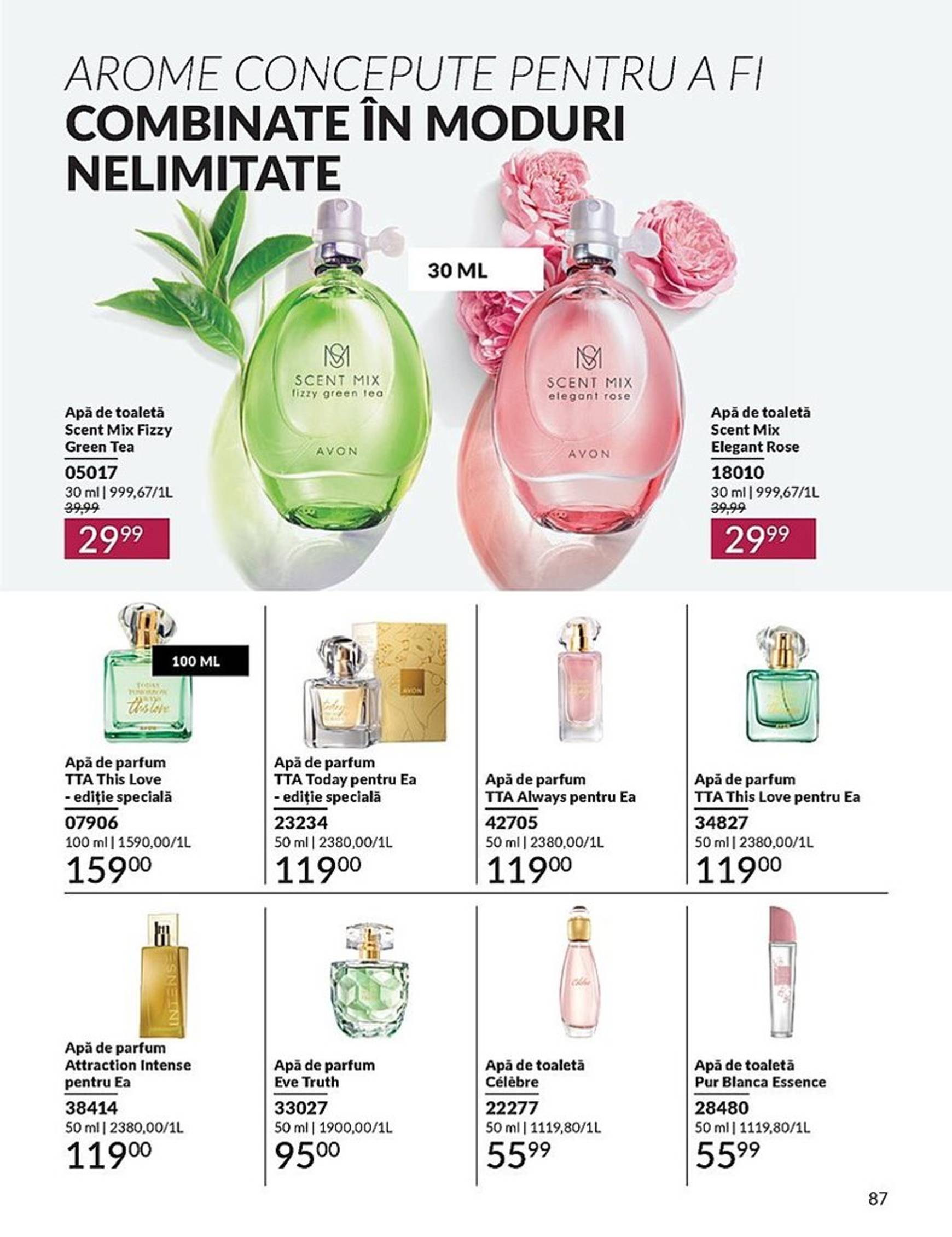 Catalog nou Avon 01.09. - 30.09. 87