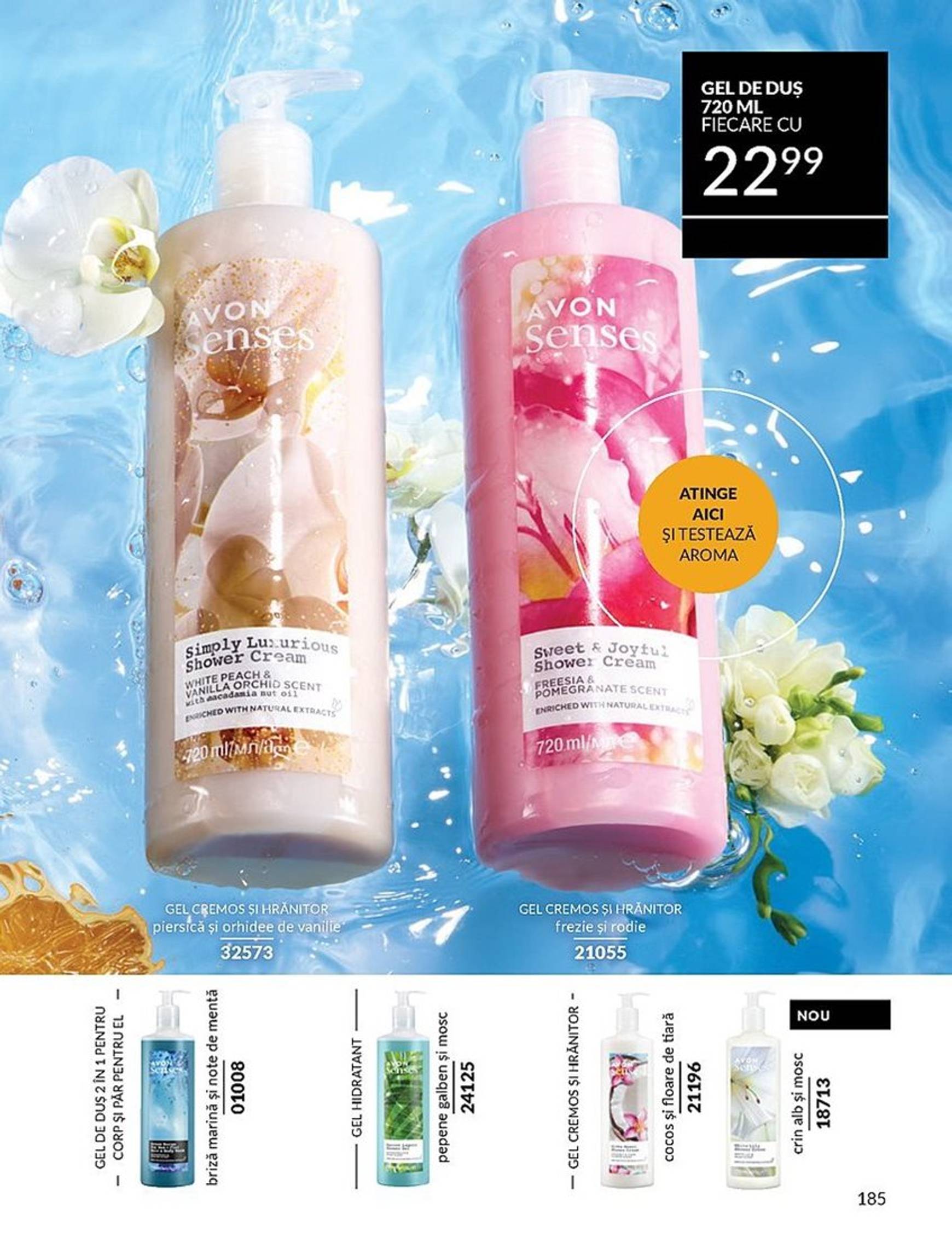 Catalog nou Avon 01.09. - 30.09. 185