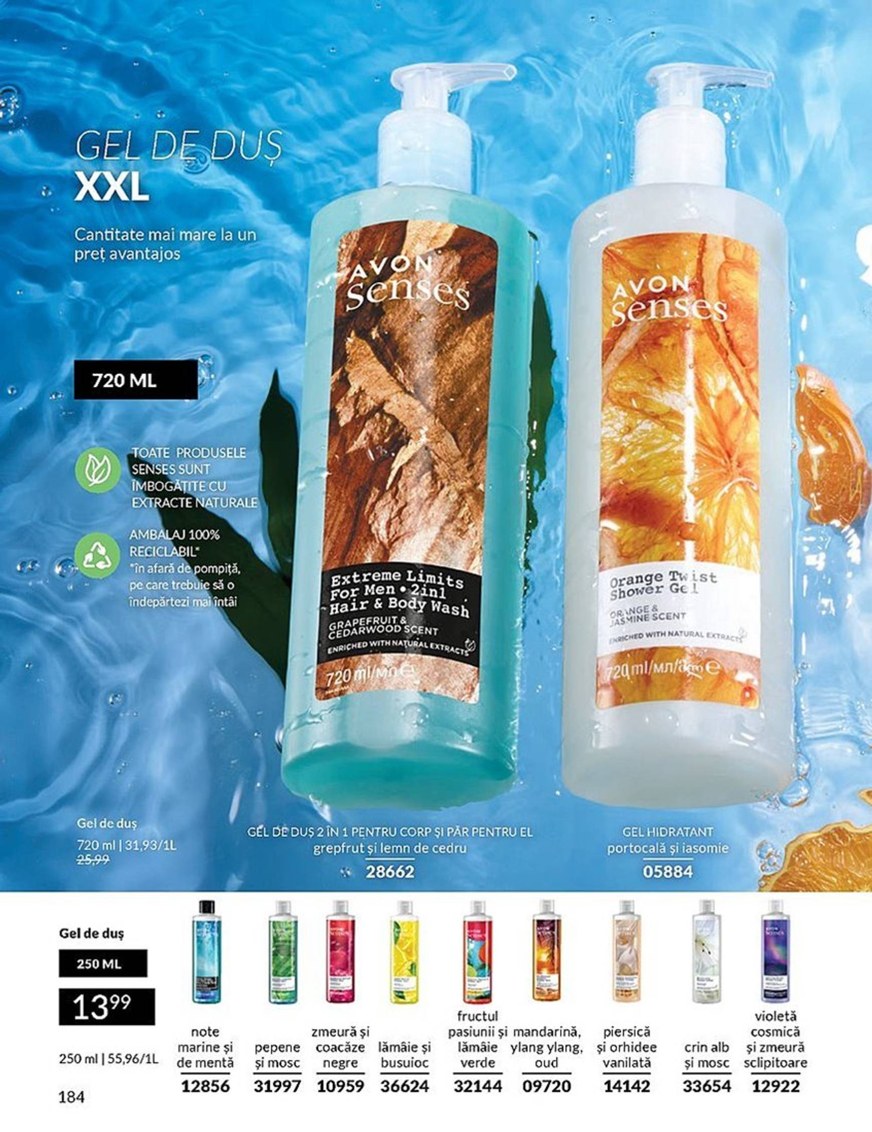 Catalog nou Avon 01.09. - 30.09. 184