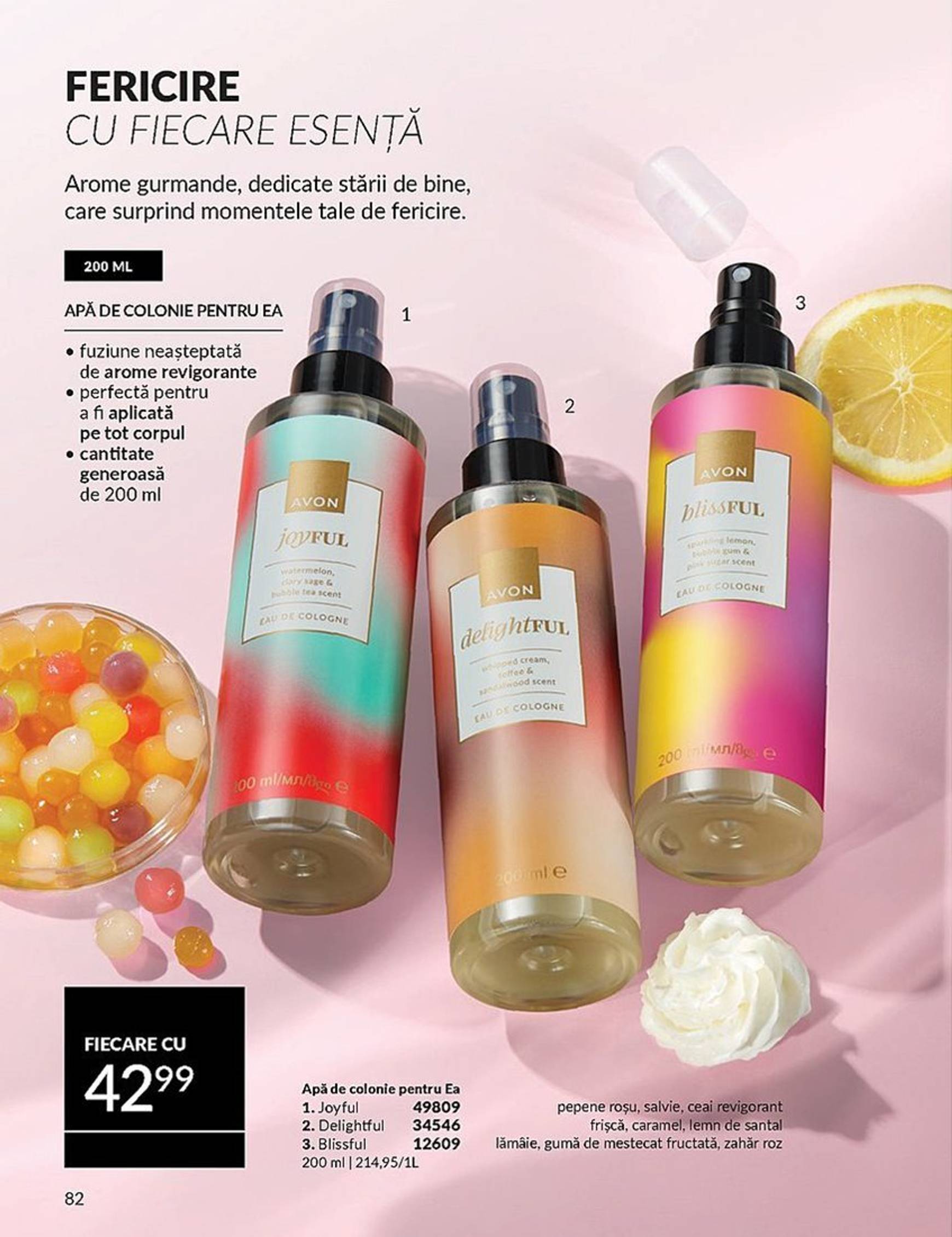 Catalog nou Avon 01.09. - 30.09. 82