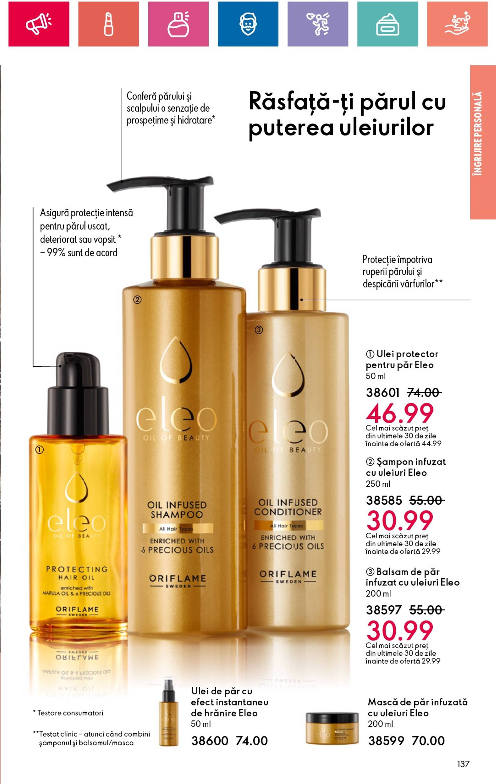 Catalog Oriflame valabil din 20.10. - 09.11. 137