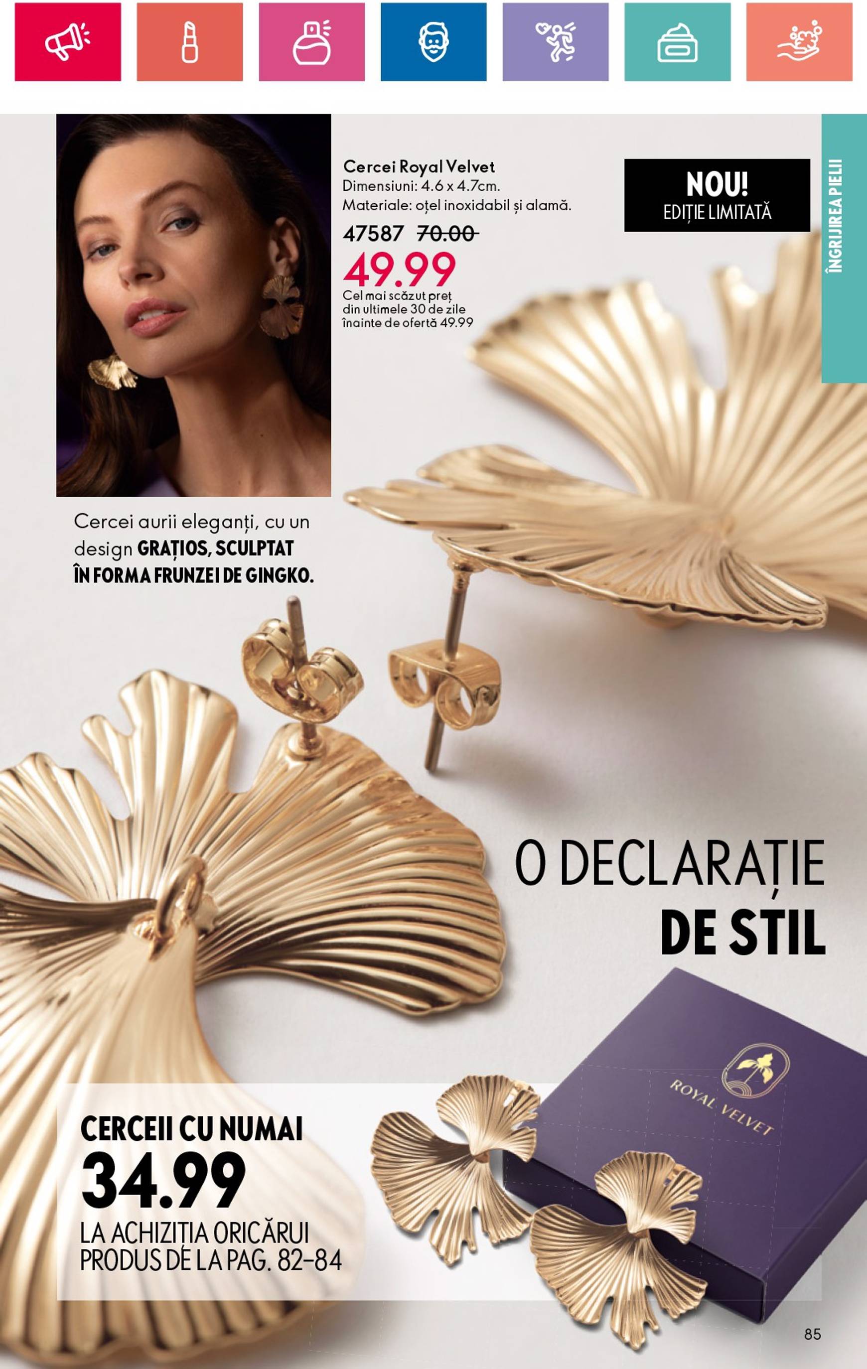 Catalog Oriflame valabil din 20.10. - 09.11. 85