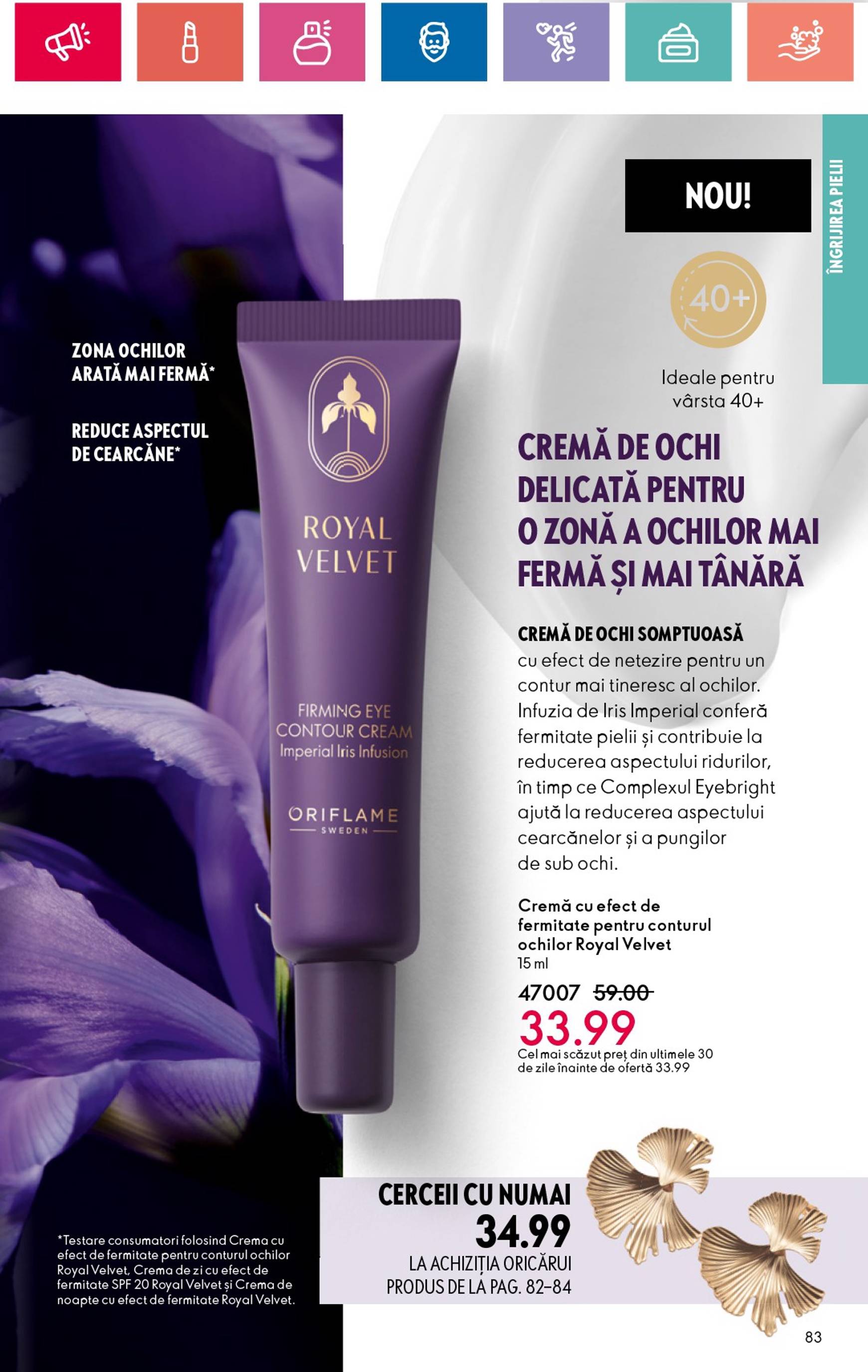 Catalog Oriflame valabil din 20.10. - 09.11. 83