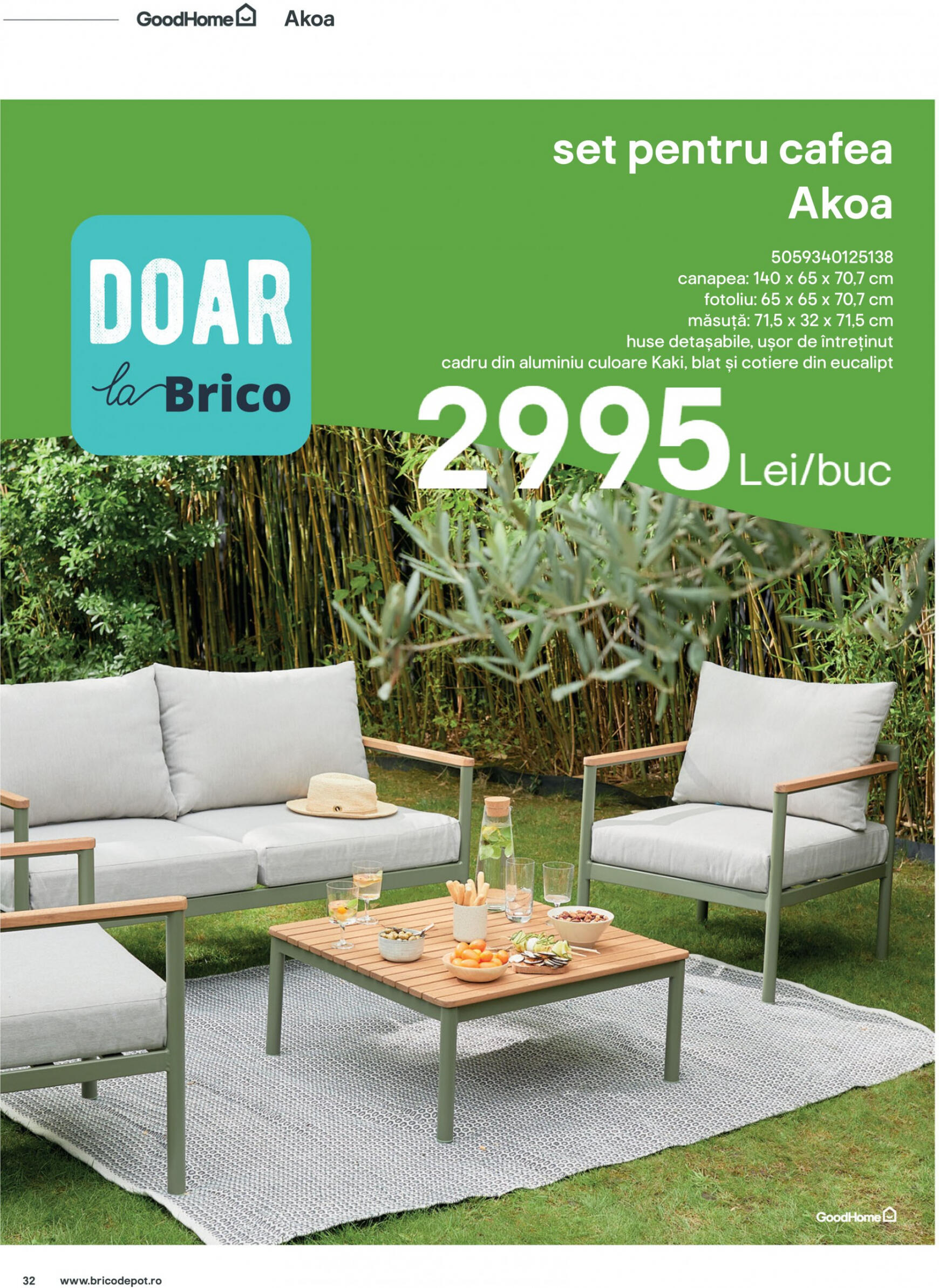 Catalog nou Brico Depot 22.04. - 30.06. 32