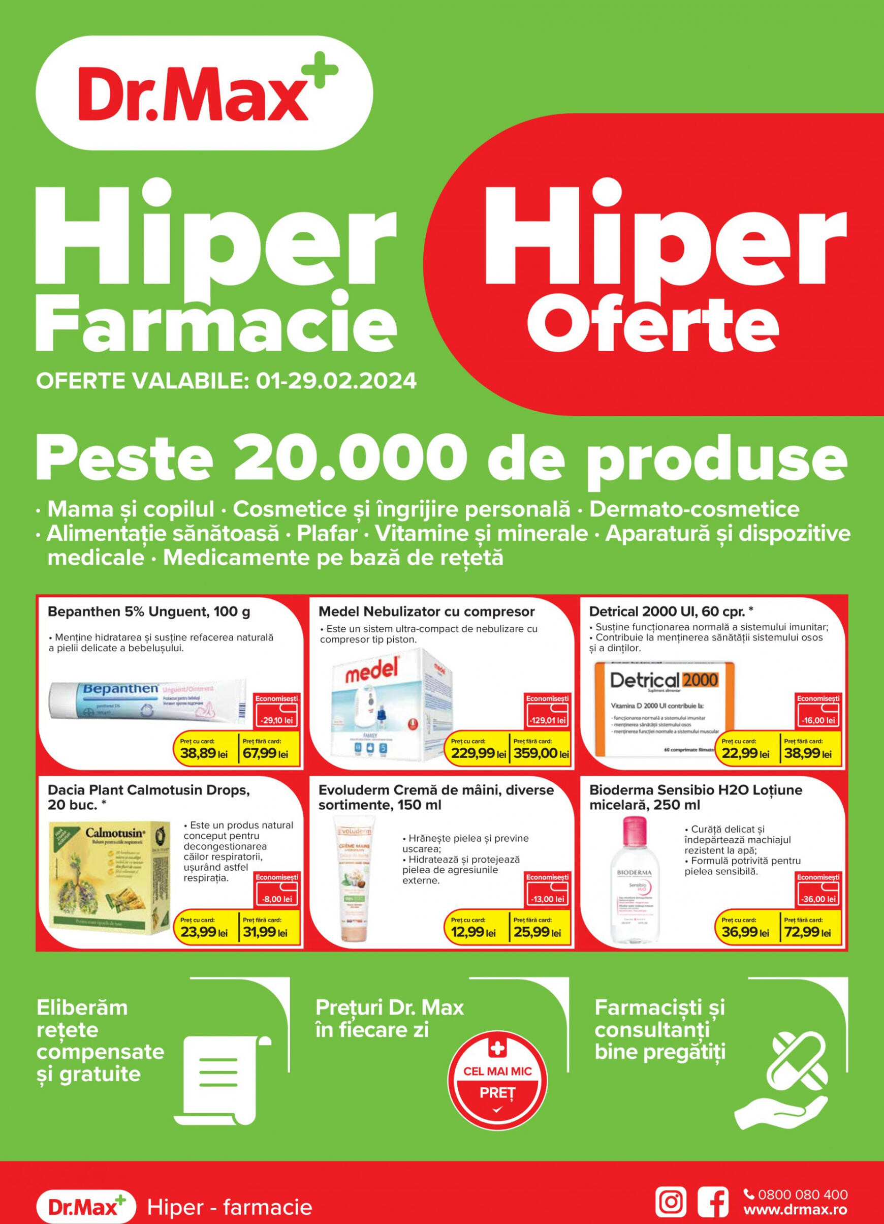 Dr. Max - Hiper Farmacie valabil de 01.02.2024