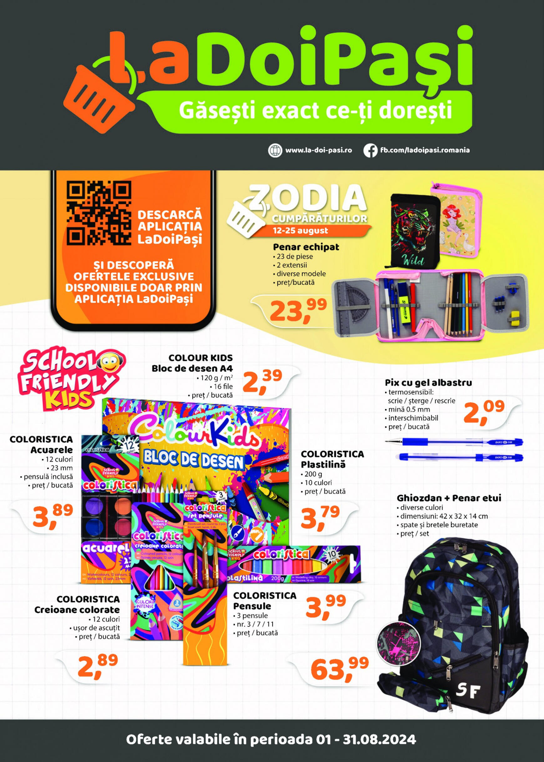 Catalog nou LaDoiPași 01.08. - 31.08.