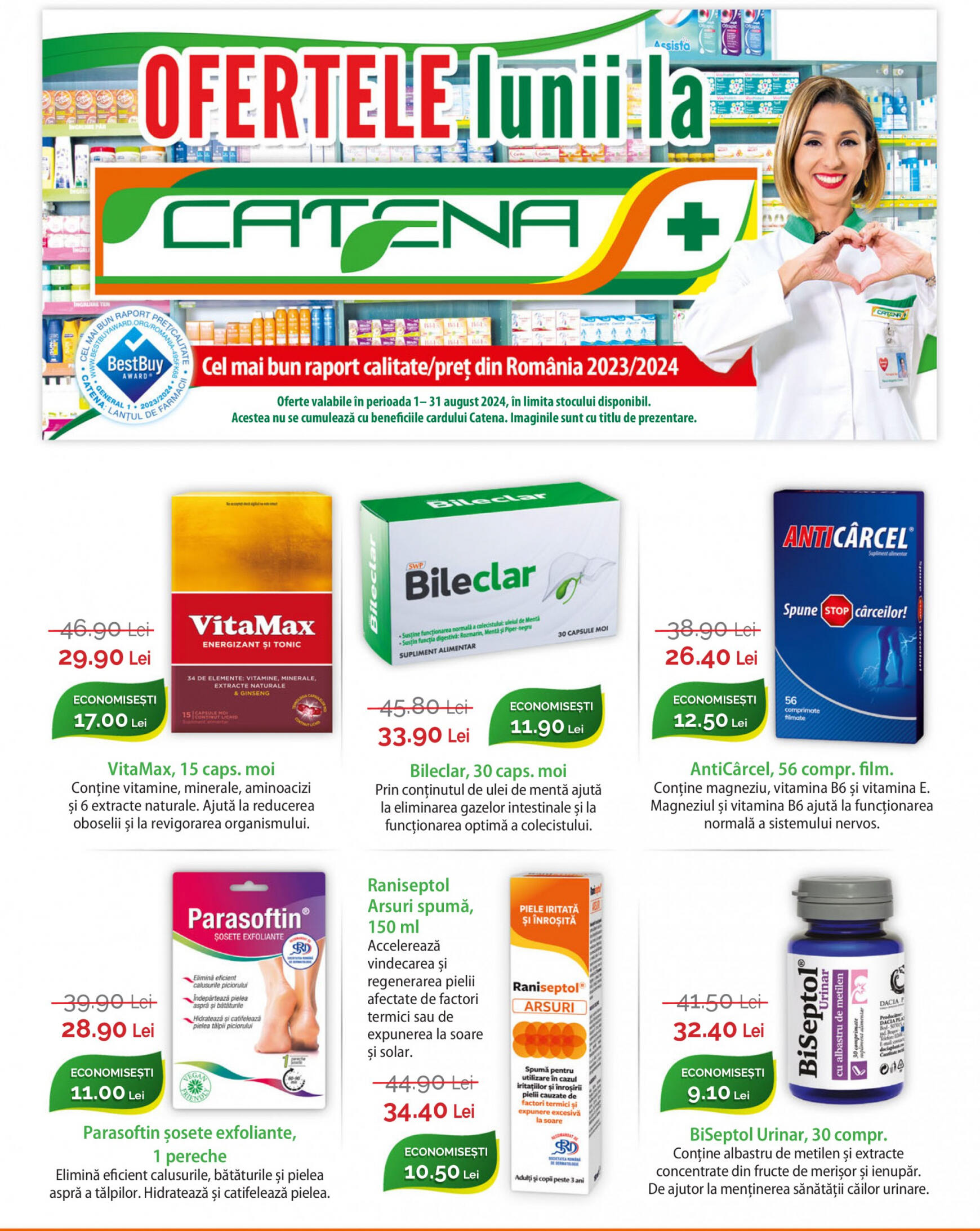 Catalog nou Catena 01.08. - 31.08.