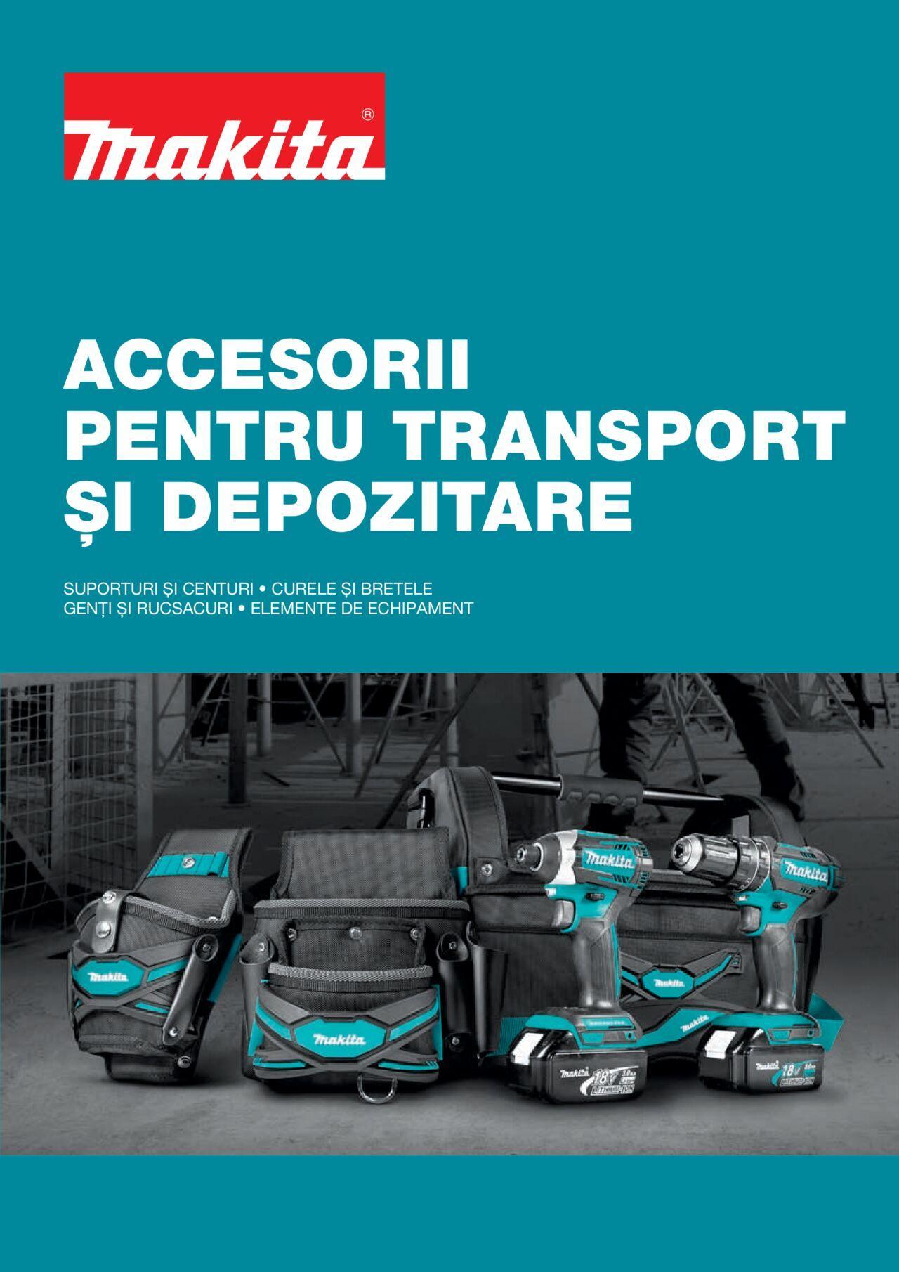 Makita catalog - Accesorii pentru transport si depozitare de luni 06.09.2021