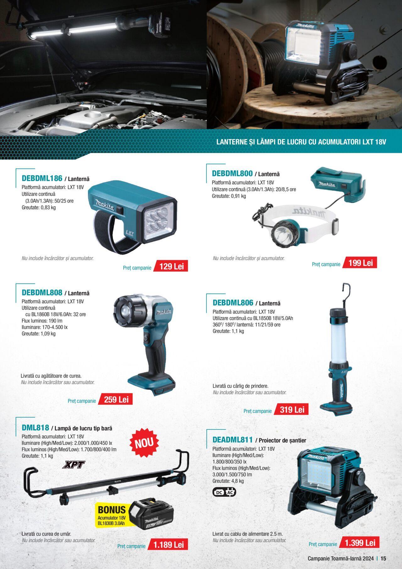 Catalog Makita 01.10.2024 - 20.12.2024 15