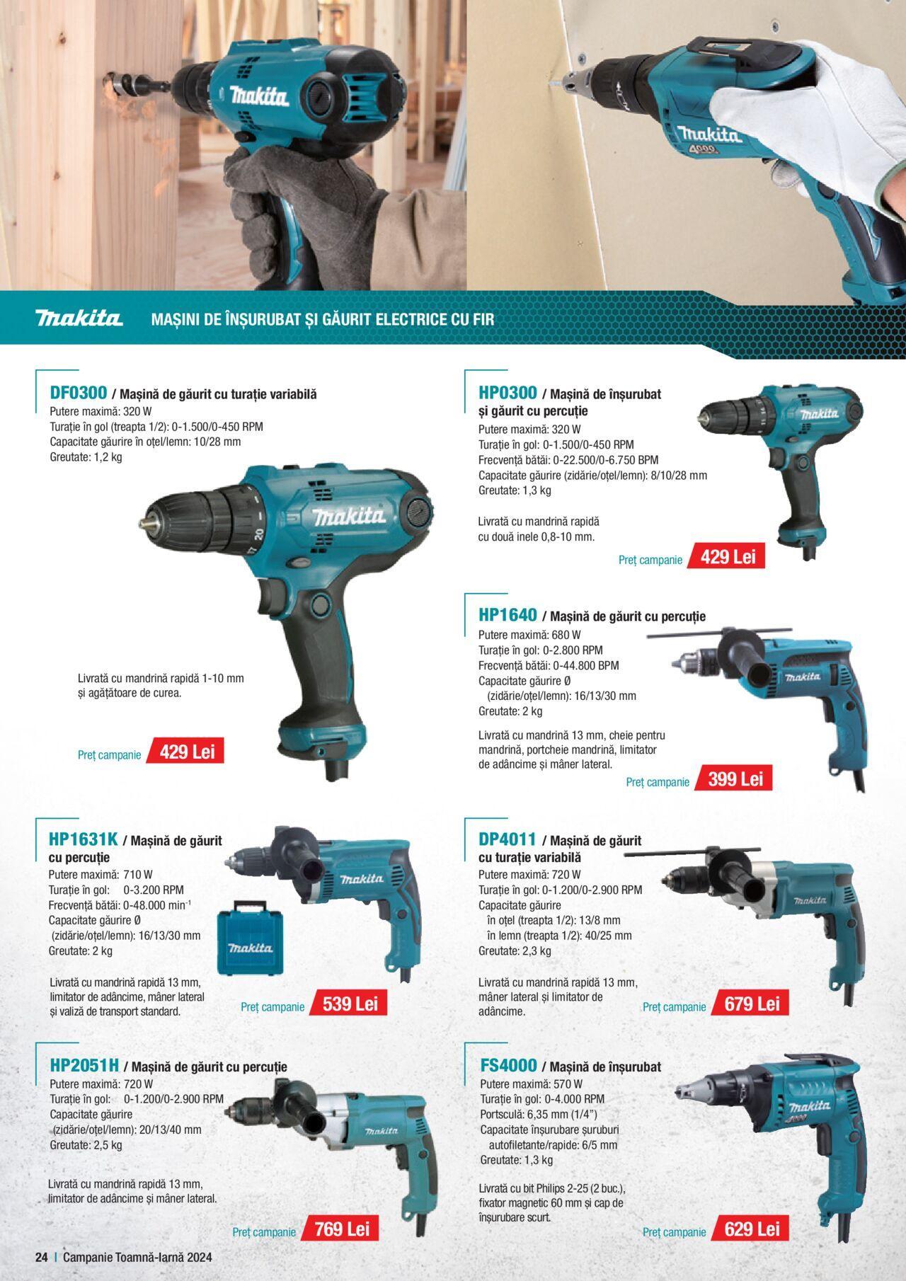 Catalog Makita 01.10.2024 - 20.12.2024 24