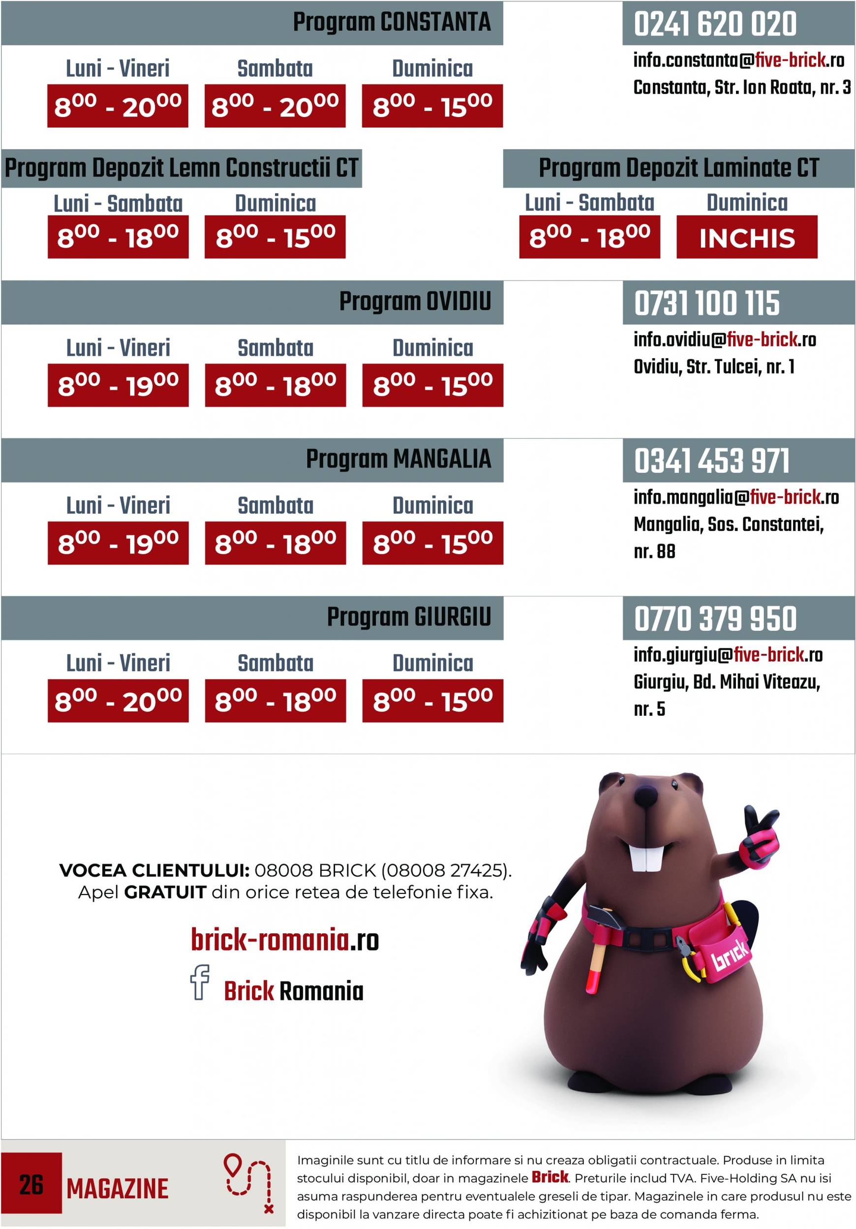 Catalog nou Brick 01.09. - 30.09. 26