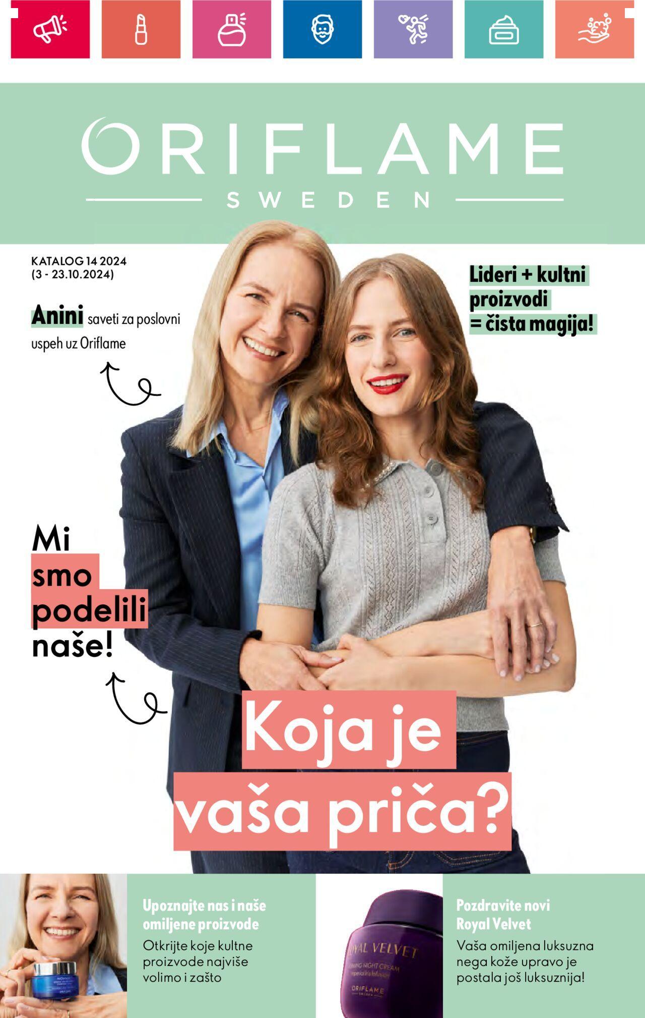 Oriflame katalog - najnovije akcije 03.10.2024 - 23.10.2024