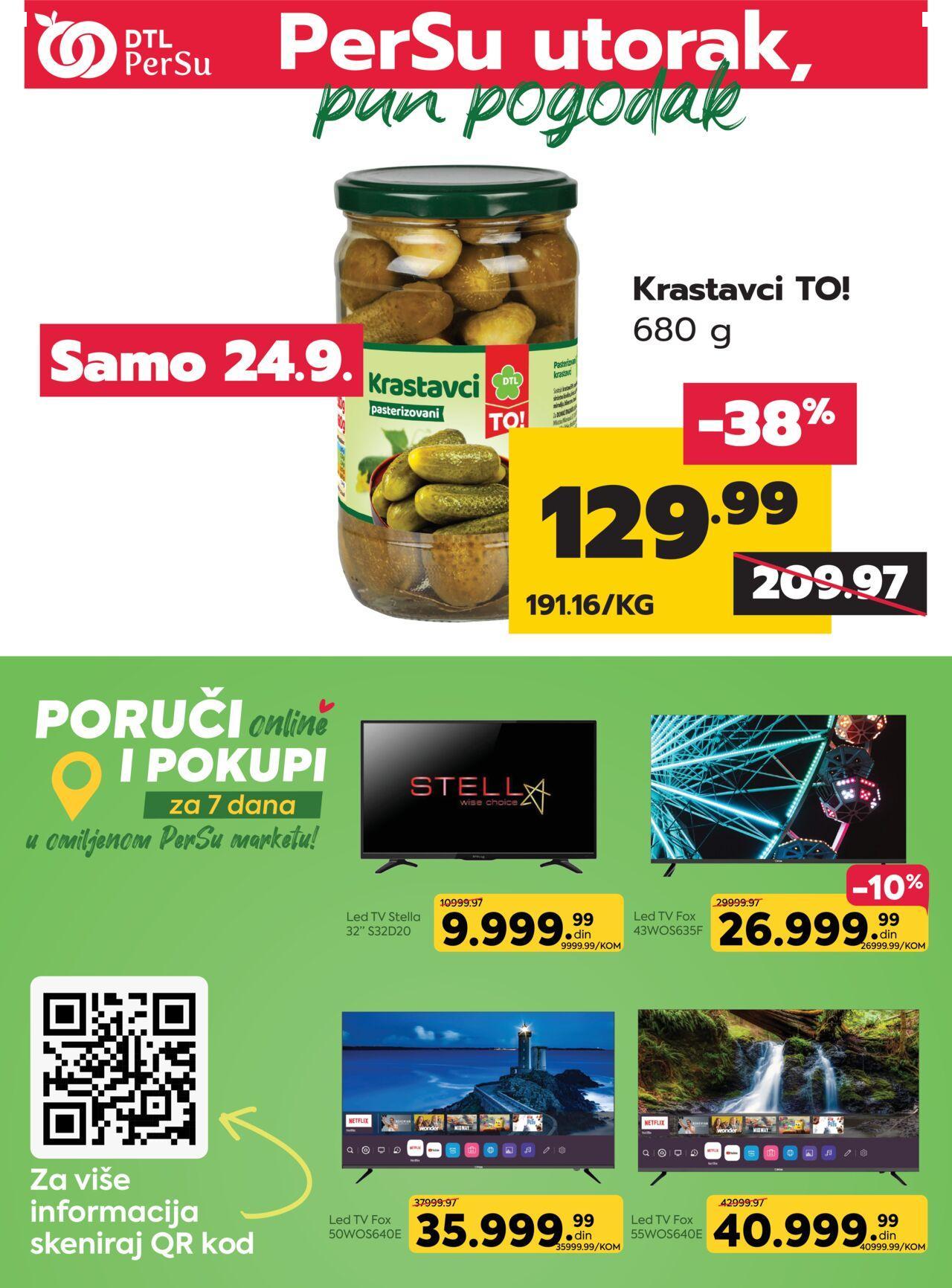 PerSu katalog - najnovije akcije od ponedeljka 23.09.2024