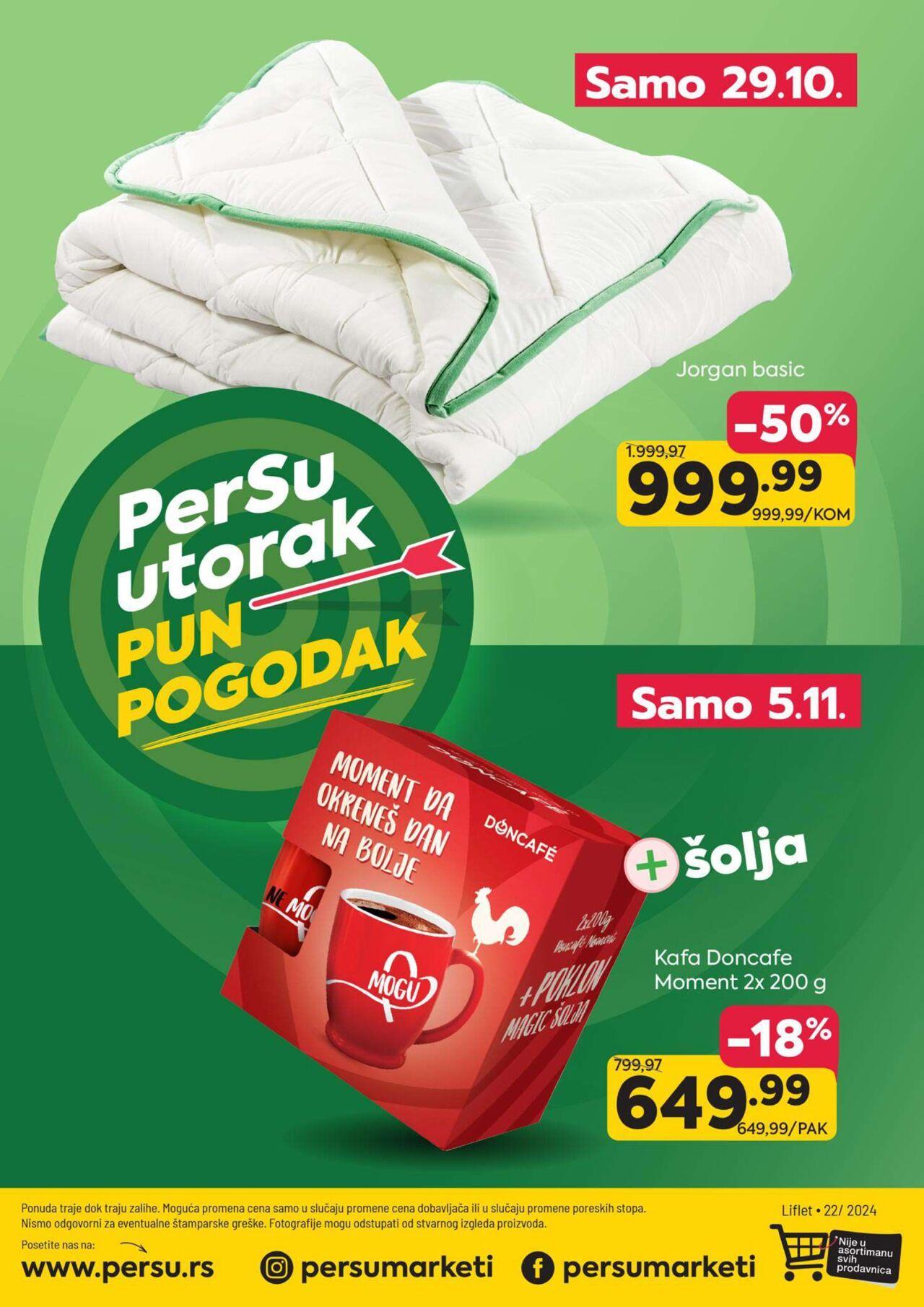 PerSu katalog - najnovije akcije 23.10.2024 - 05.11.2024 20