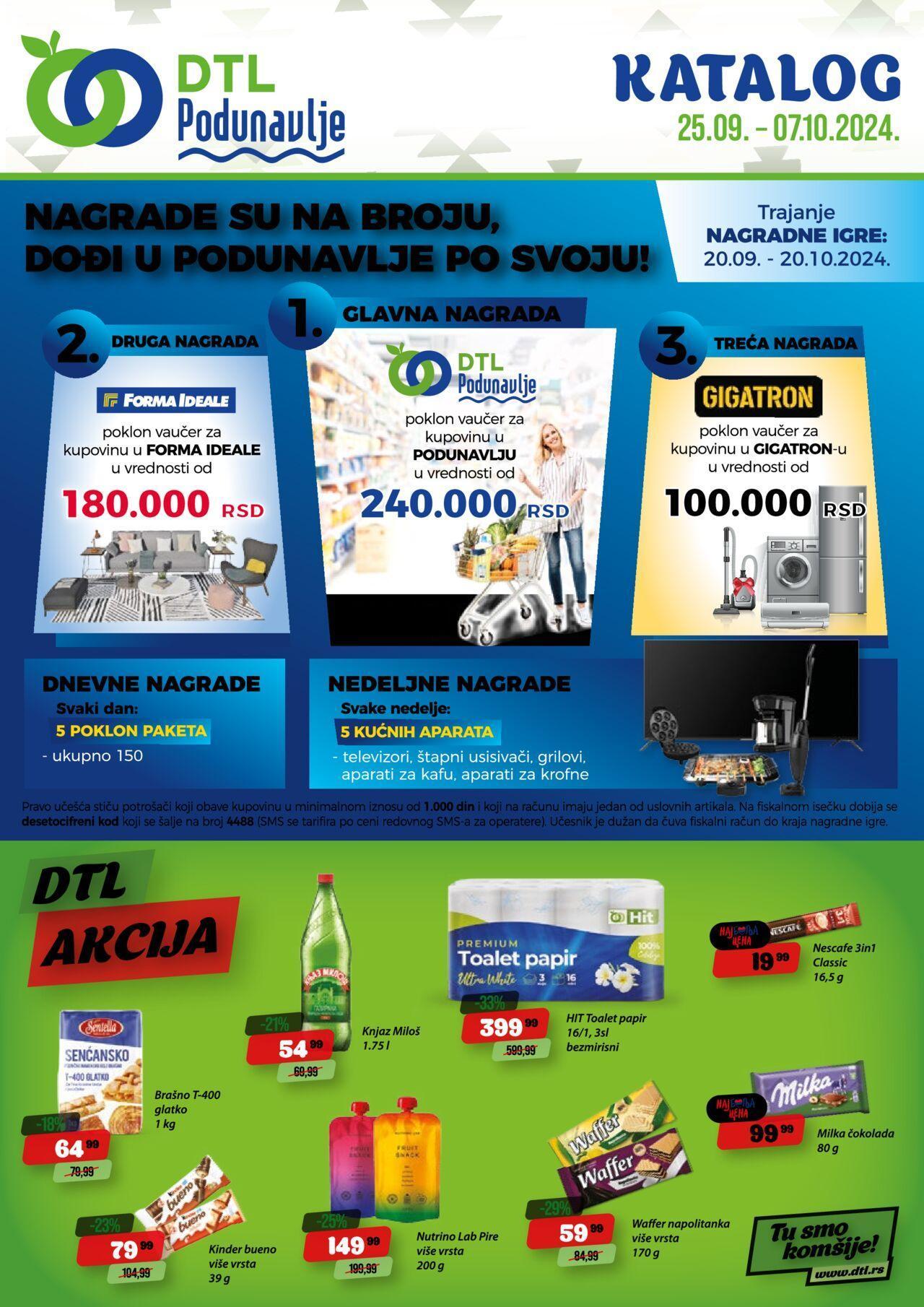 Podunavlje katalog - najnovije akcije 25.09.2024 - 07.10.2024