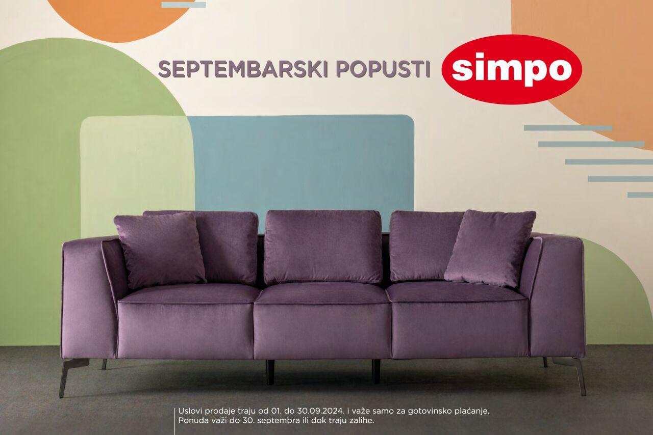 SIMPO katalog - najnovije akcije 01.09.2024 - 30.09.2024