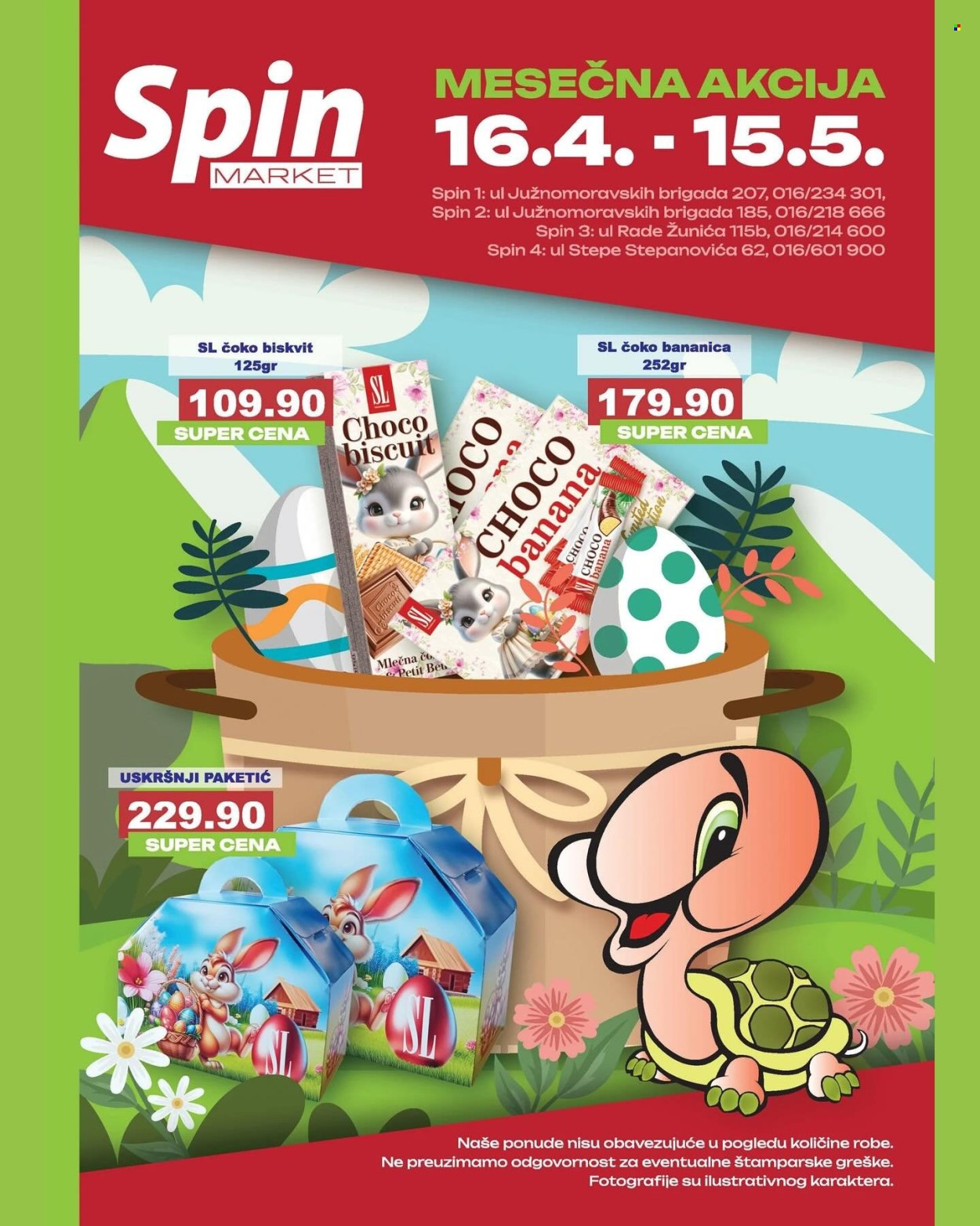 Spin Market katalog - 16.04.-15.05.2024 - strana 1