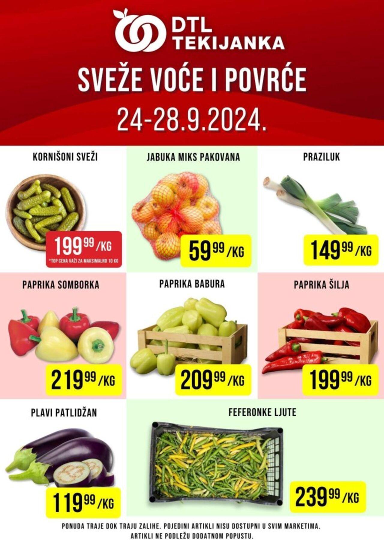 Tekijanka katalog - najnovije akcije 24.09.2024 - 28.09.2024