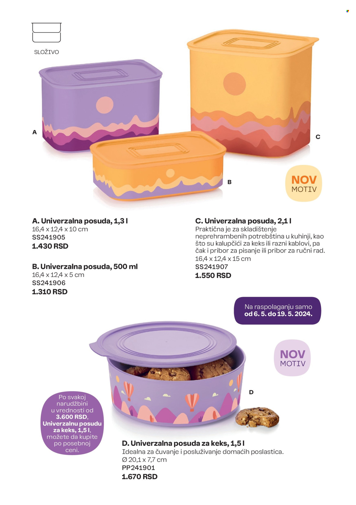 Tupperware katalog - 06.05.-02.06.2024 - strana 1 5