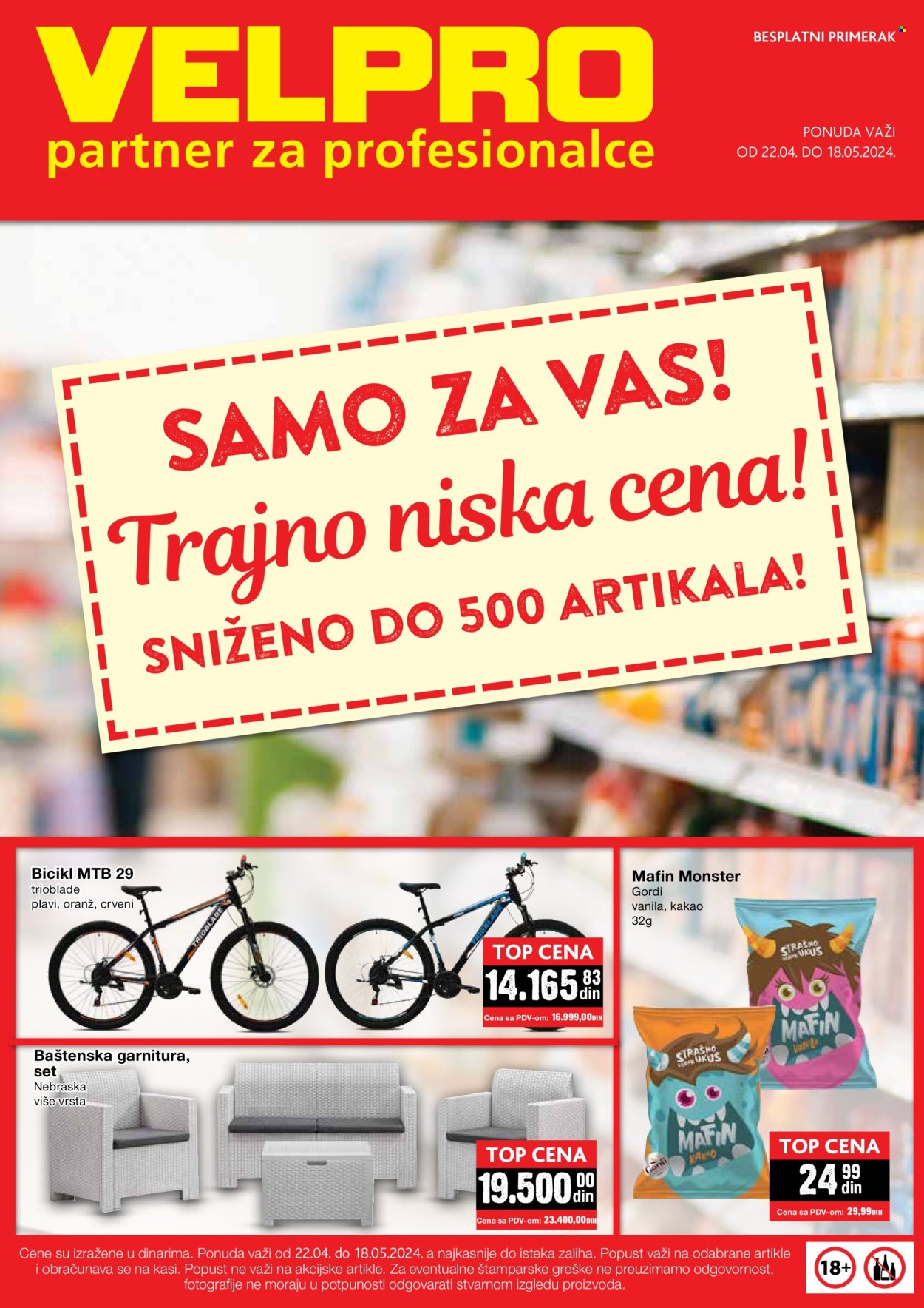 Velpro katalog - 22.04.-18.05.2024 - strana 1