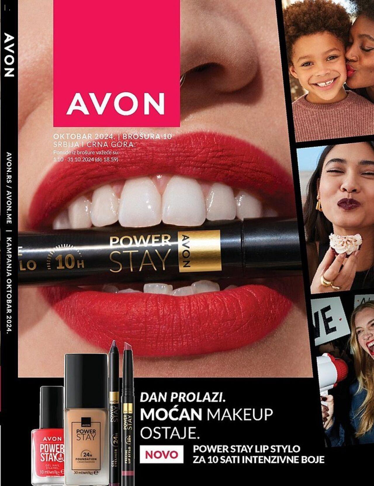 AVON katalog - najnovije akcije 01.10.2024 - 31.10.2024