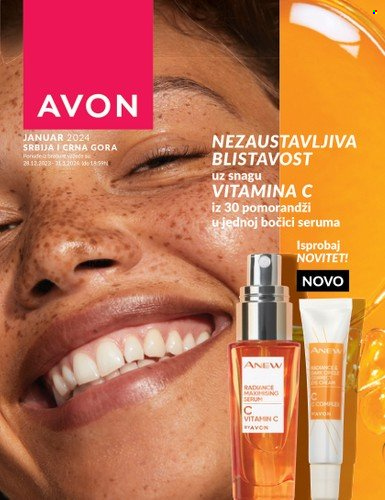 Avon katalog - 28.12.2023-31.01.2024