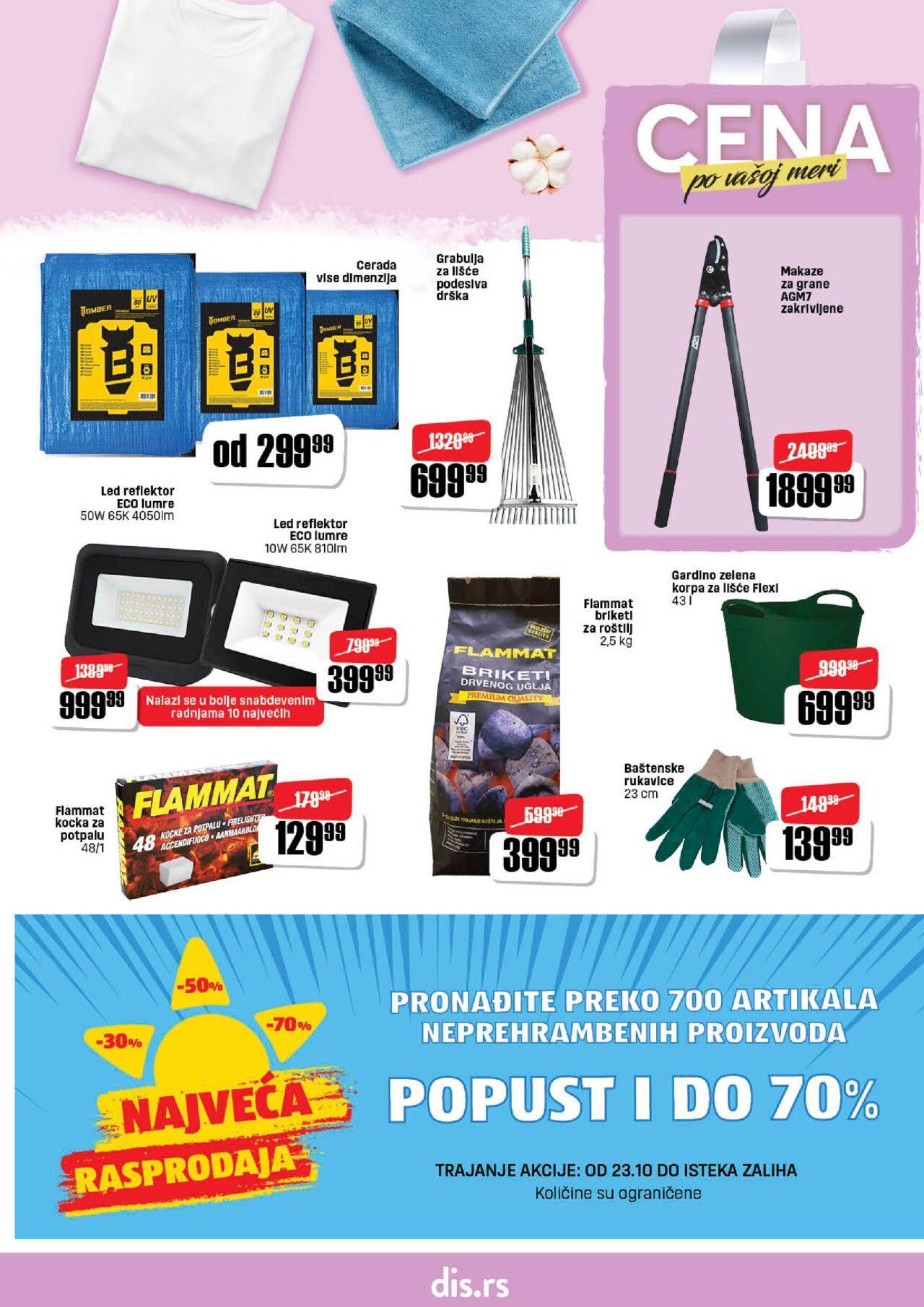 DIS katalog - najnovije akcije 23.10.2024 - 19.11.2024 13