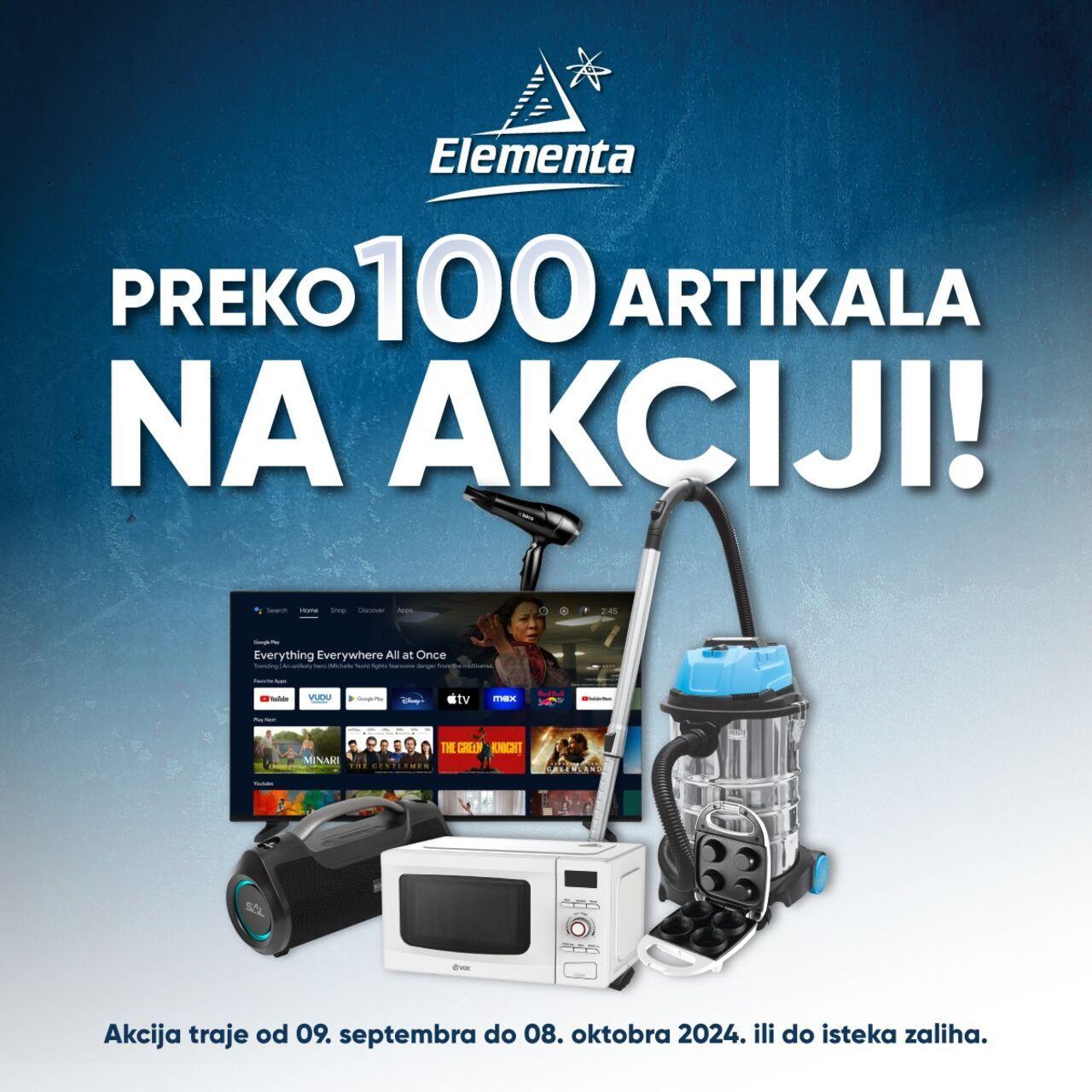 Elementa katalog - najnovije akcije 09.09.2024 - 08.10.2024